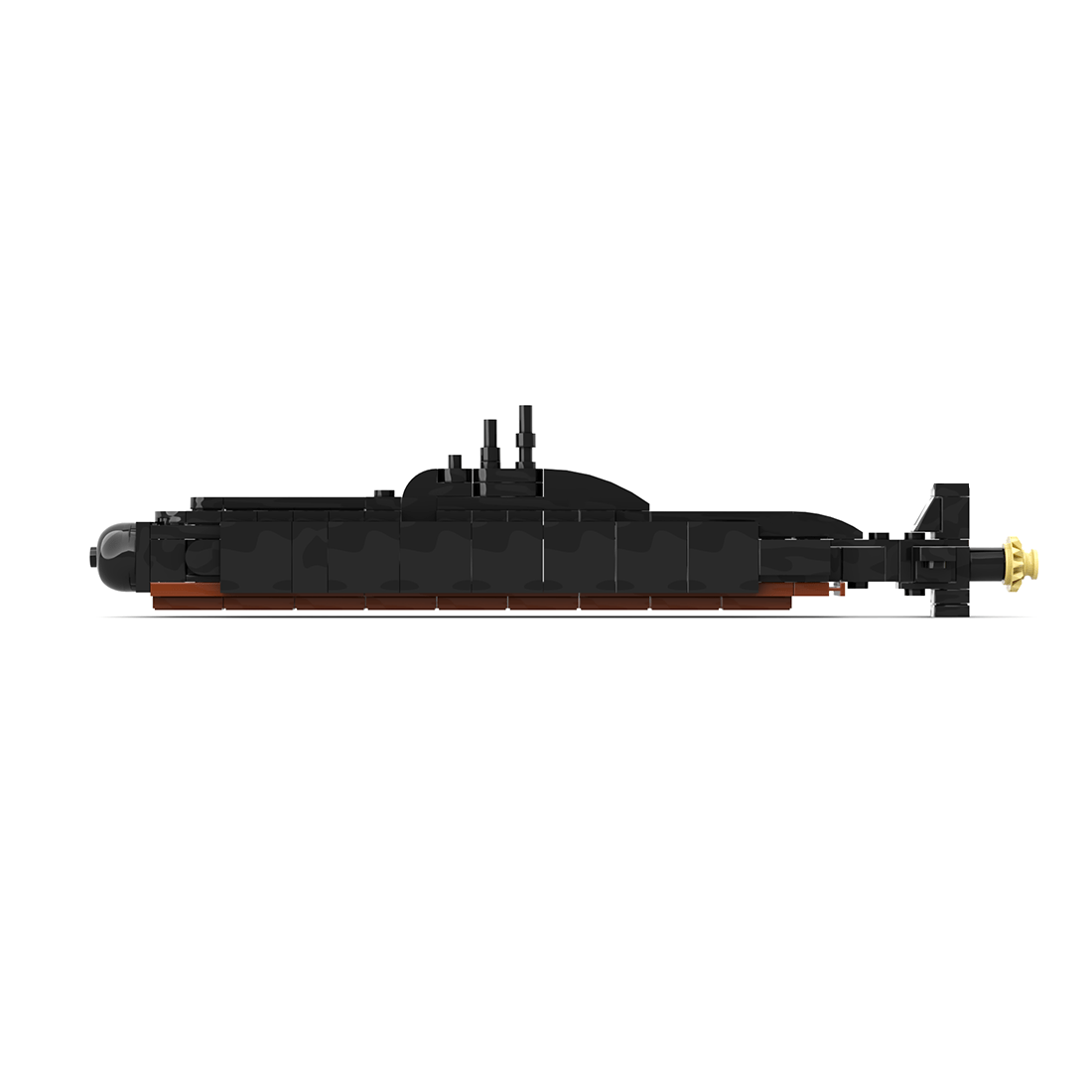 1/150 Scale Mini Submarine Set 2 Klemmbausteine - LesDiy - Klemmbausteine