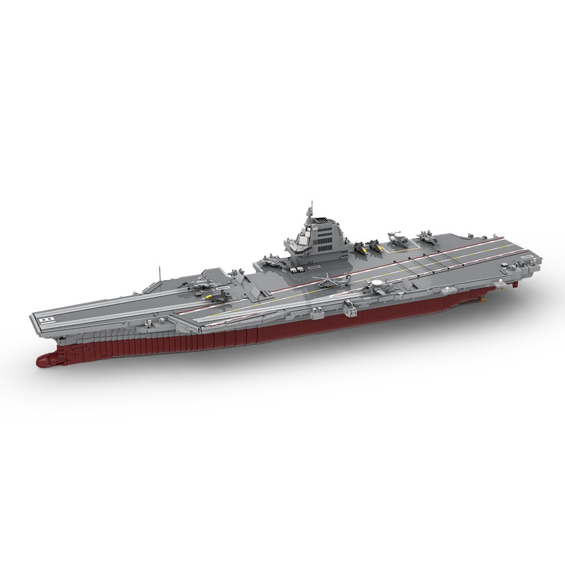 1:200 Chinese Navy CV - 18 Aircarrier Klemmbausteine - LesDiy - Klemmbausteine