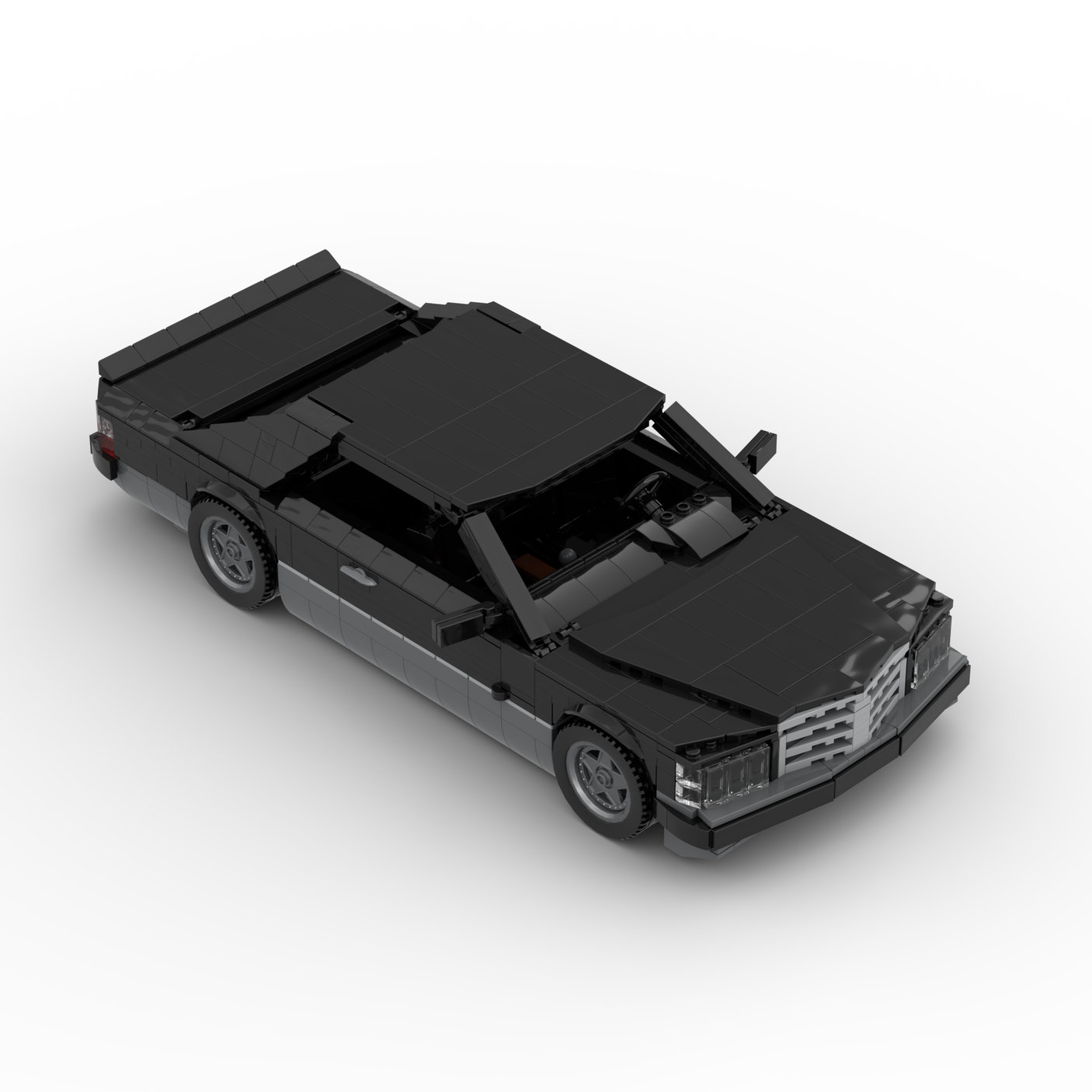 Deutsches Grand-Touring-Coupé der 1980er Jahre Klemmbausteine(GoBricks)