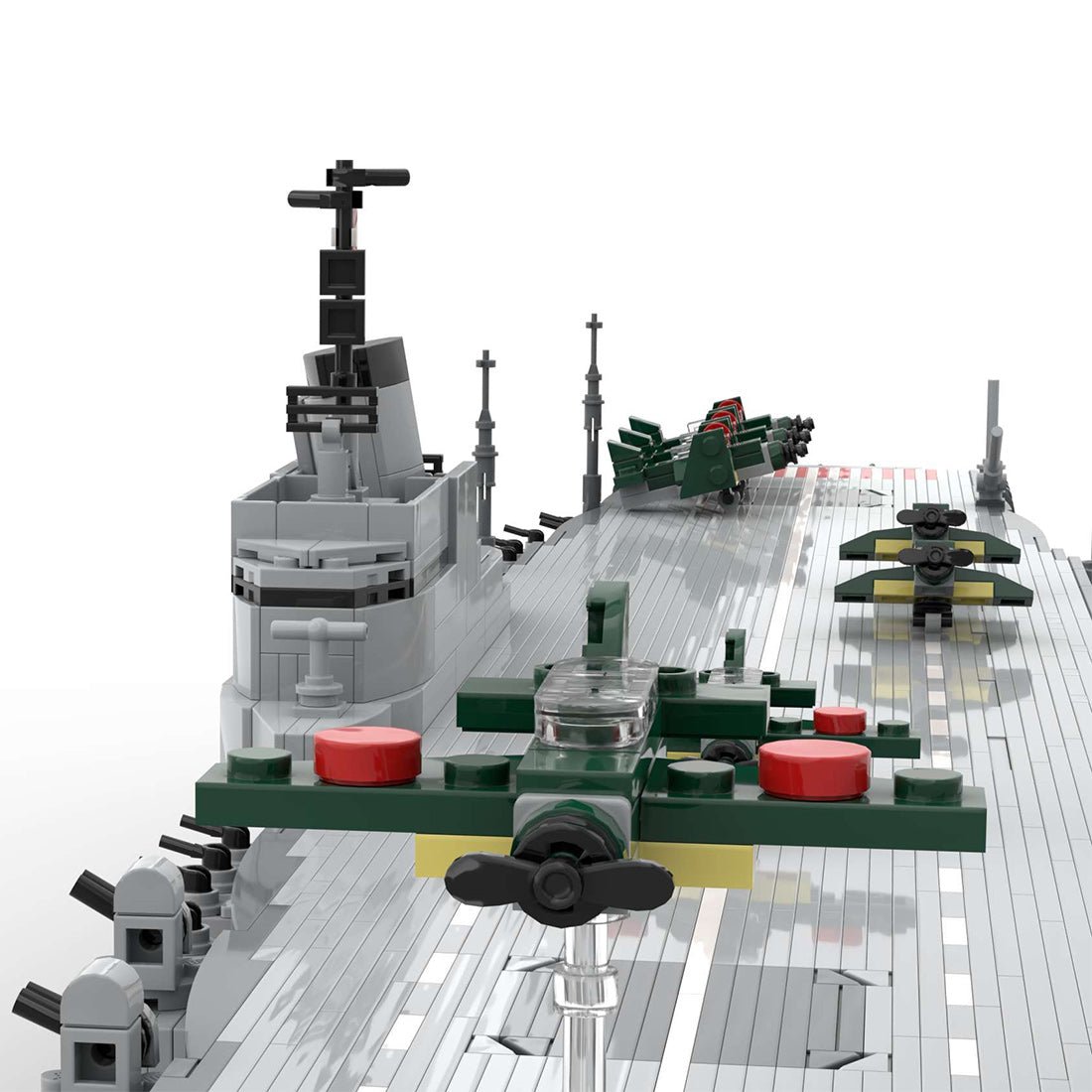 1/300 Scale Aircraft Carrier Shinano Military klemmbausteine - LesDiy - Klemmbausteine