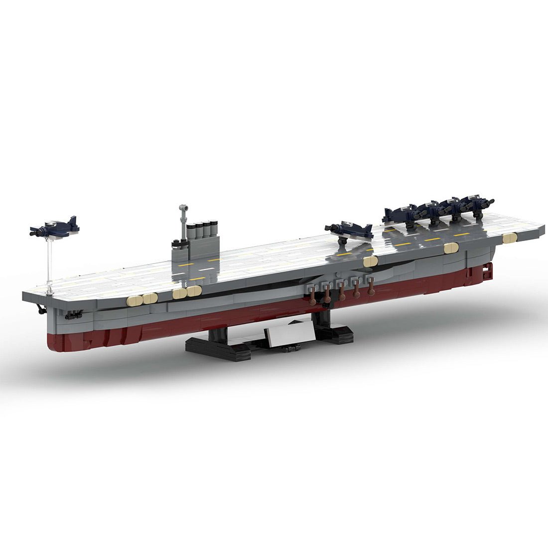 1/300 Scale U.S. XI - 64 Aircraft Carrier Module Military klemmbausteine - LesDiy - Klemmbausteine