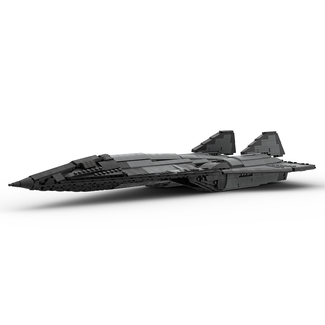 1/35 MOC SR - 72 10 Mach 10 Hyperschall - Tarnkappenbomber Klemmbausteine - LesDiy - Klemmbausteine