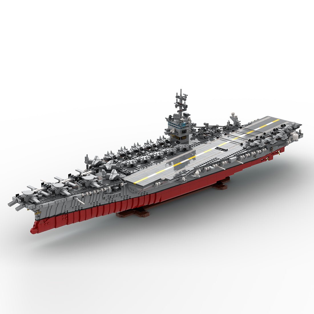 1:350 UCS USS Enterprise CVN - 65 Atomgetriebener Flugzeugträger - LesDiy - Klemmbausteine