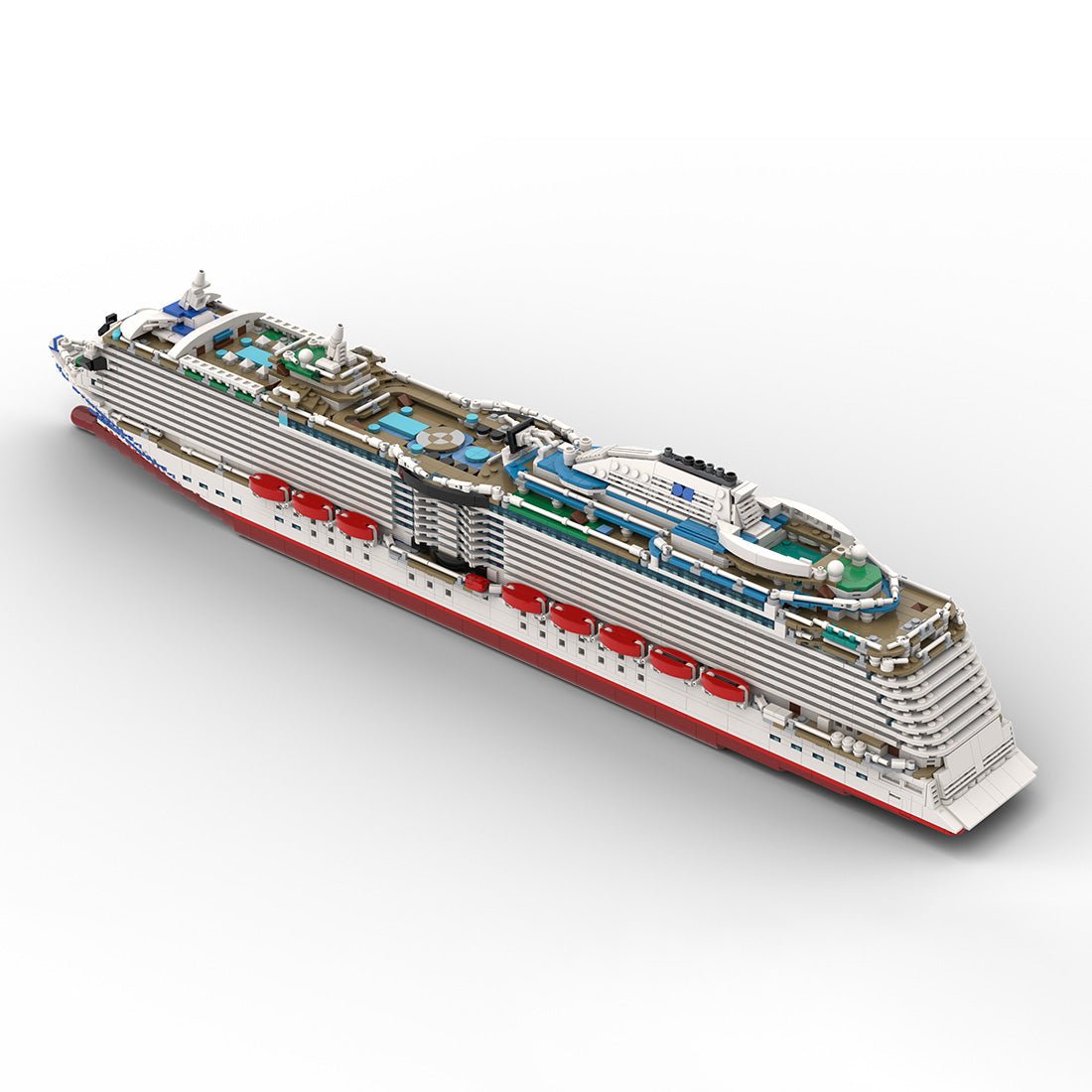 1/400 Scale Super Flagship Cruise Klemmbausteine - LesDiy - Klemmbausteine