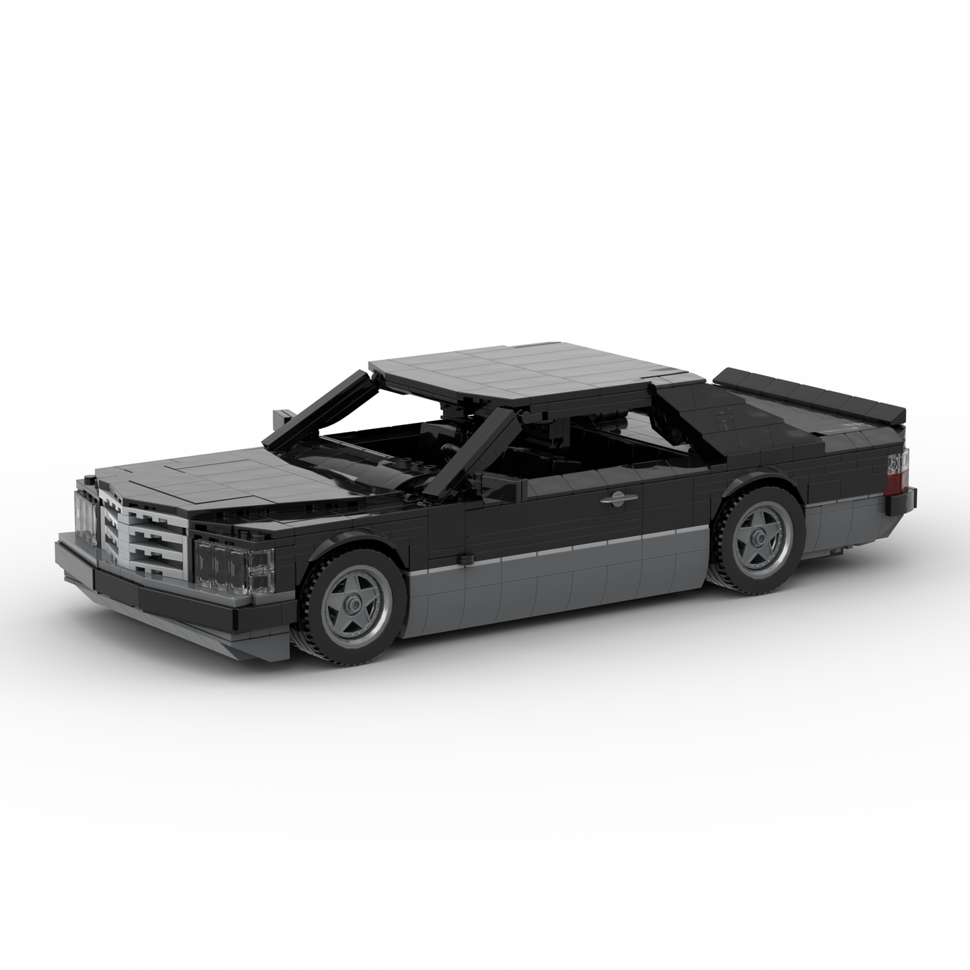 Deutsches Grand-Touring-Coupé der 1980er Jahre Klemmbausteine(GoBricks)