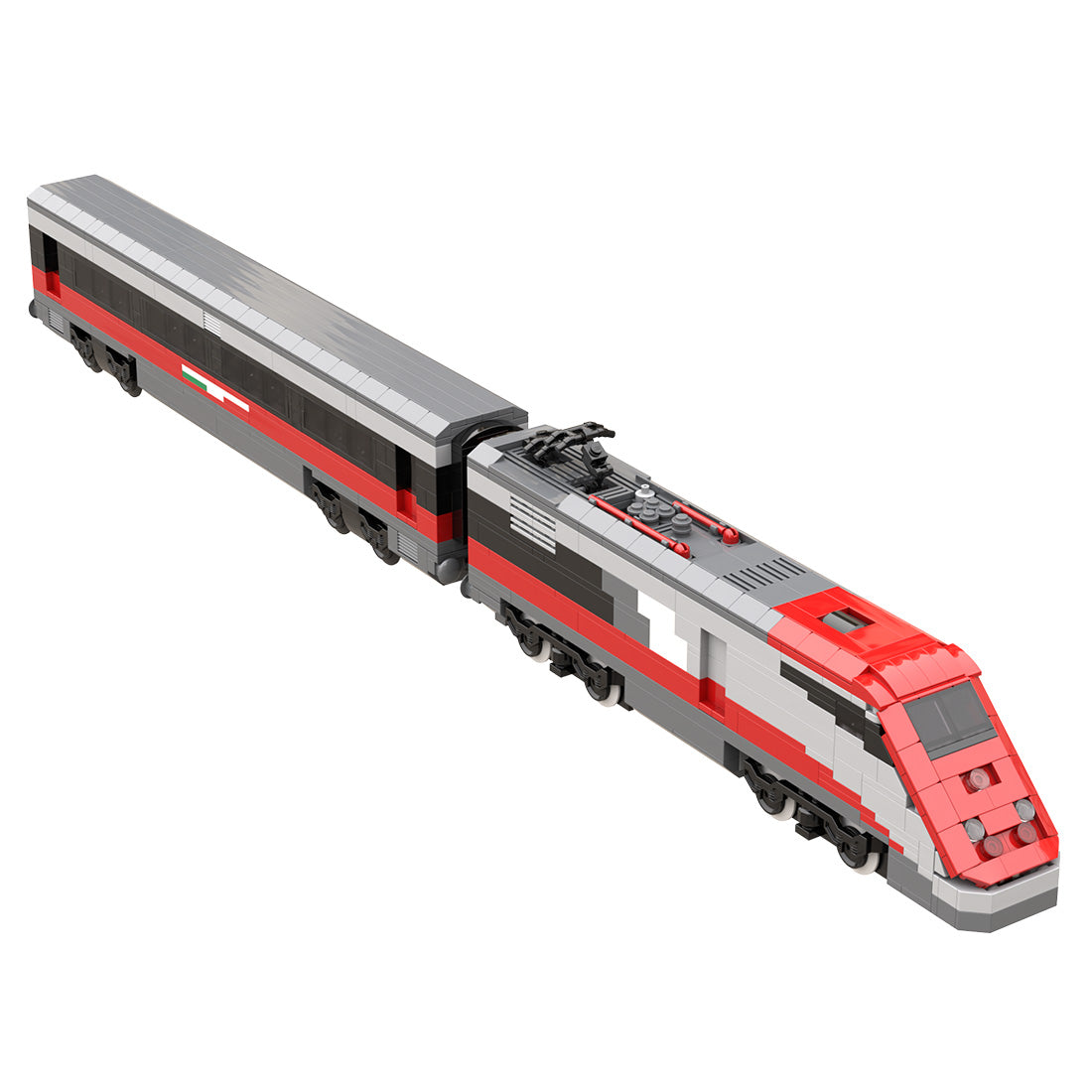 ETR 500 Italian Train Klemmbausteine