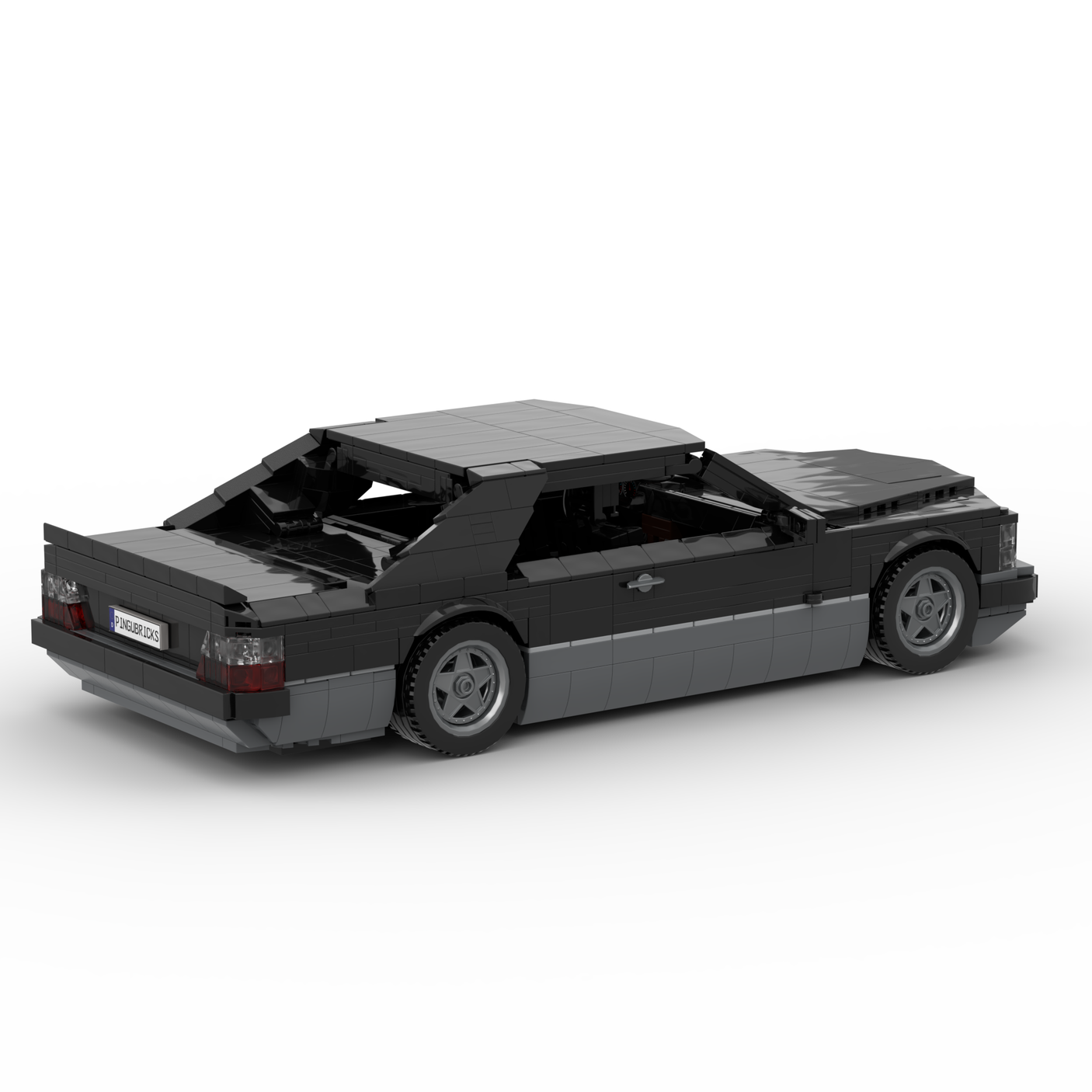 Deutsches Grand-Touring-Coupé der 1980er Jahre Klemmbausteine(GoBricks)