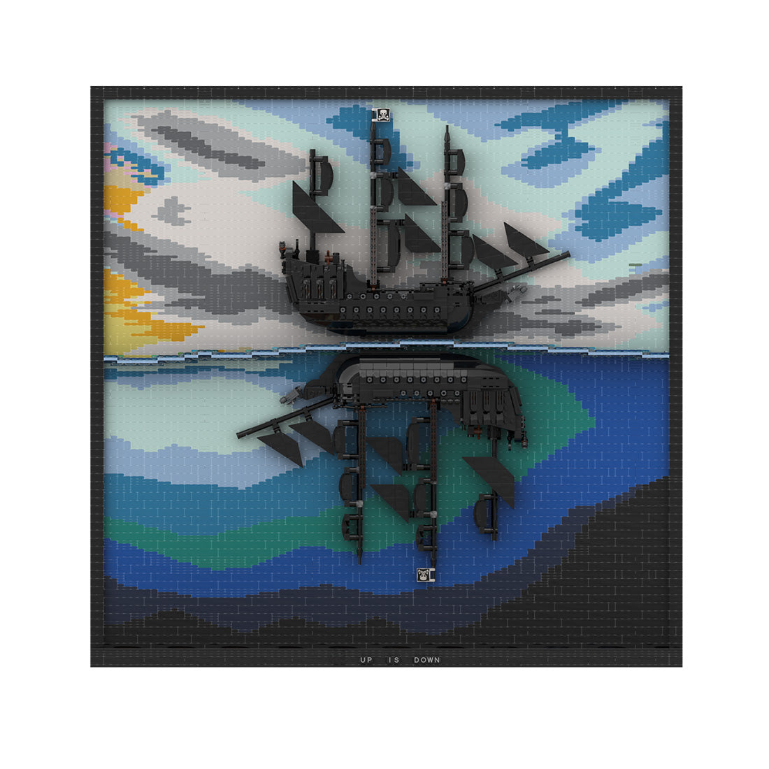 MOC-275983 LEGO Pirates of the Caribbean „Up is Down“-Kunst-MOC Klemmbausteine