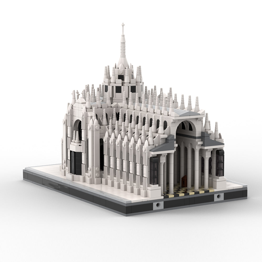 MOC-268717 Duomo di Milano cathedral Klemmbausteine