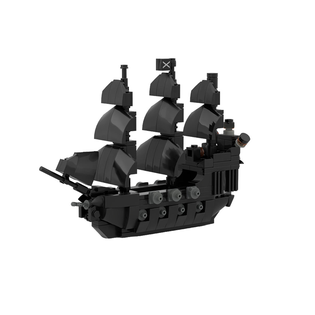 MOC-275988 LEGO Pirates of the Caribbean – Mini-Schiff „Black Pearl“ Klemmbausteine