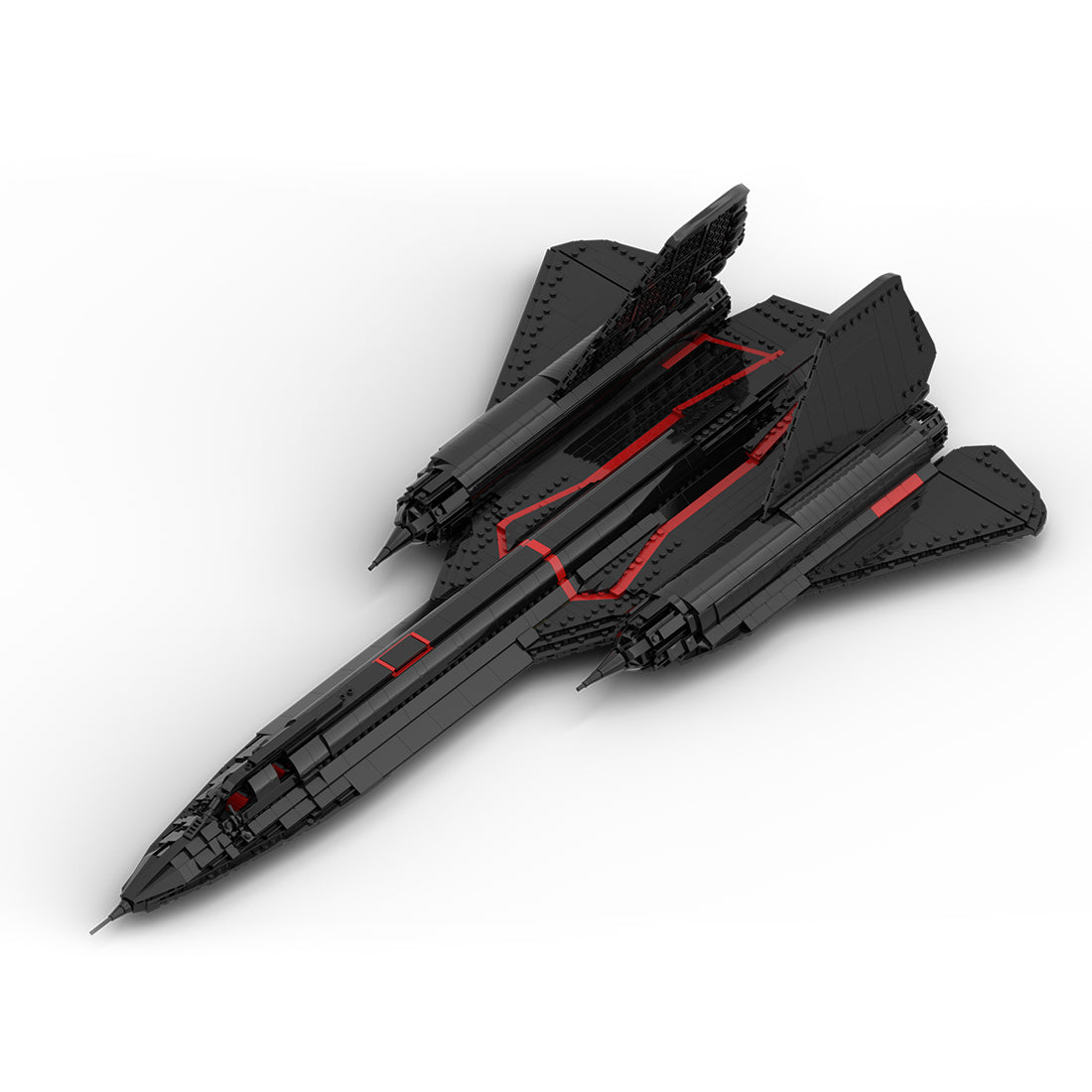 SR-71-Höhenaufklärungsflugzeug Klemmbausteine