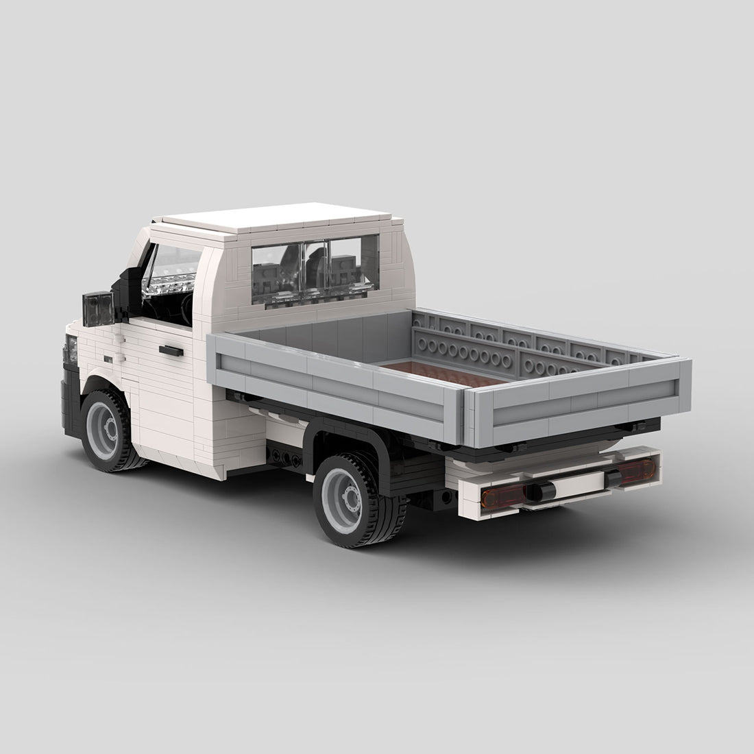 MOC-158193 VW T5 Transporter Flatbed Klemmbausteine