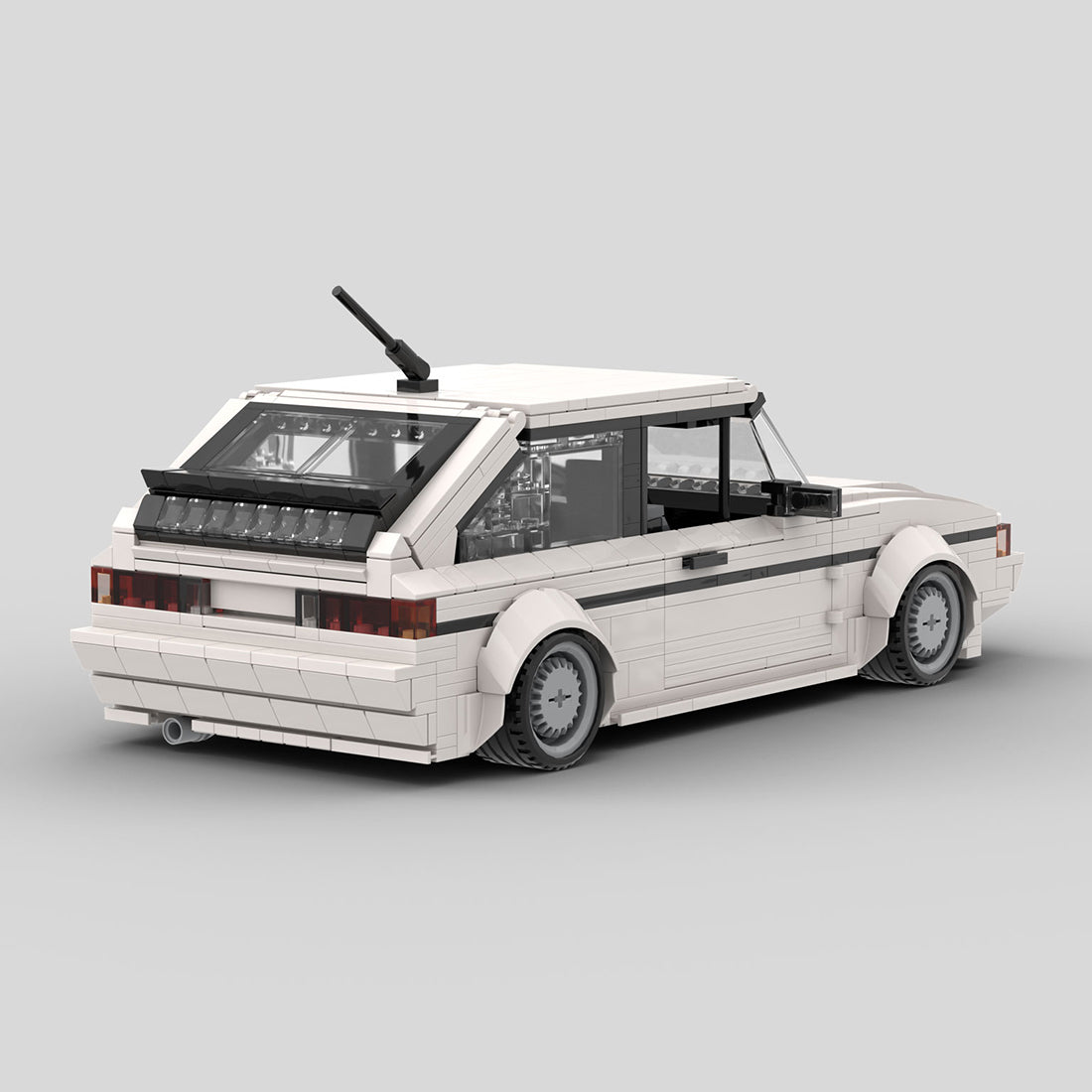 MOC-172054 VW Scirocco GL/GTX White Klemmbausteine