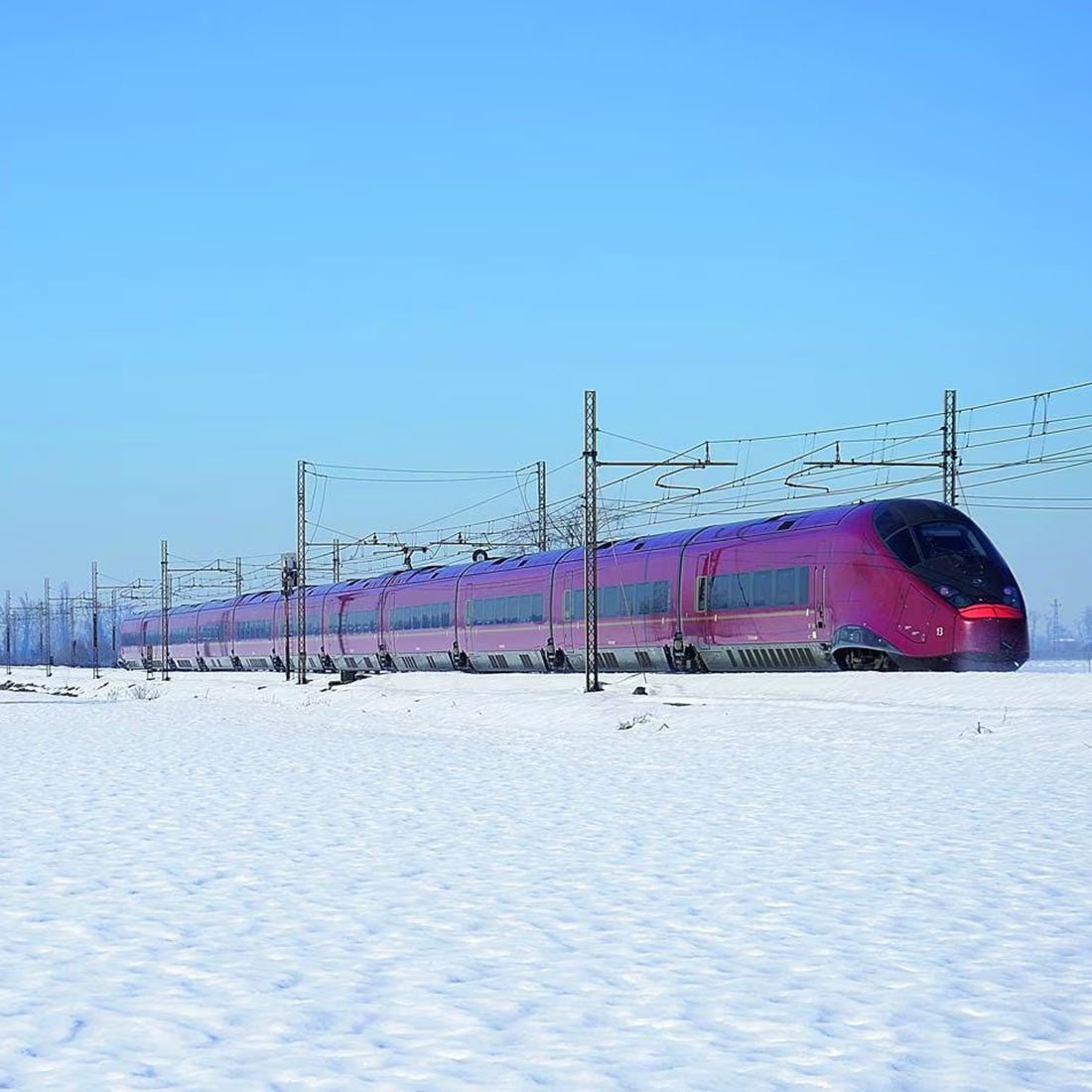 AGV - 575 Italo High Speed Train Klemmbausteine - LesDiy - Klemmbausteine