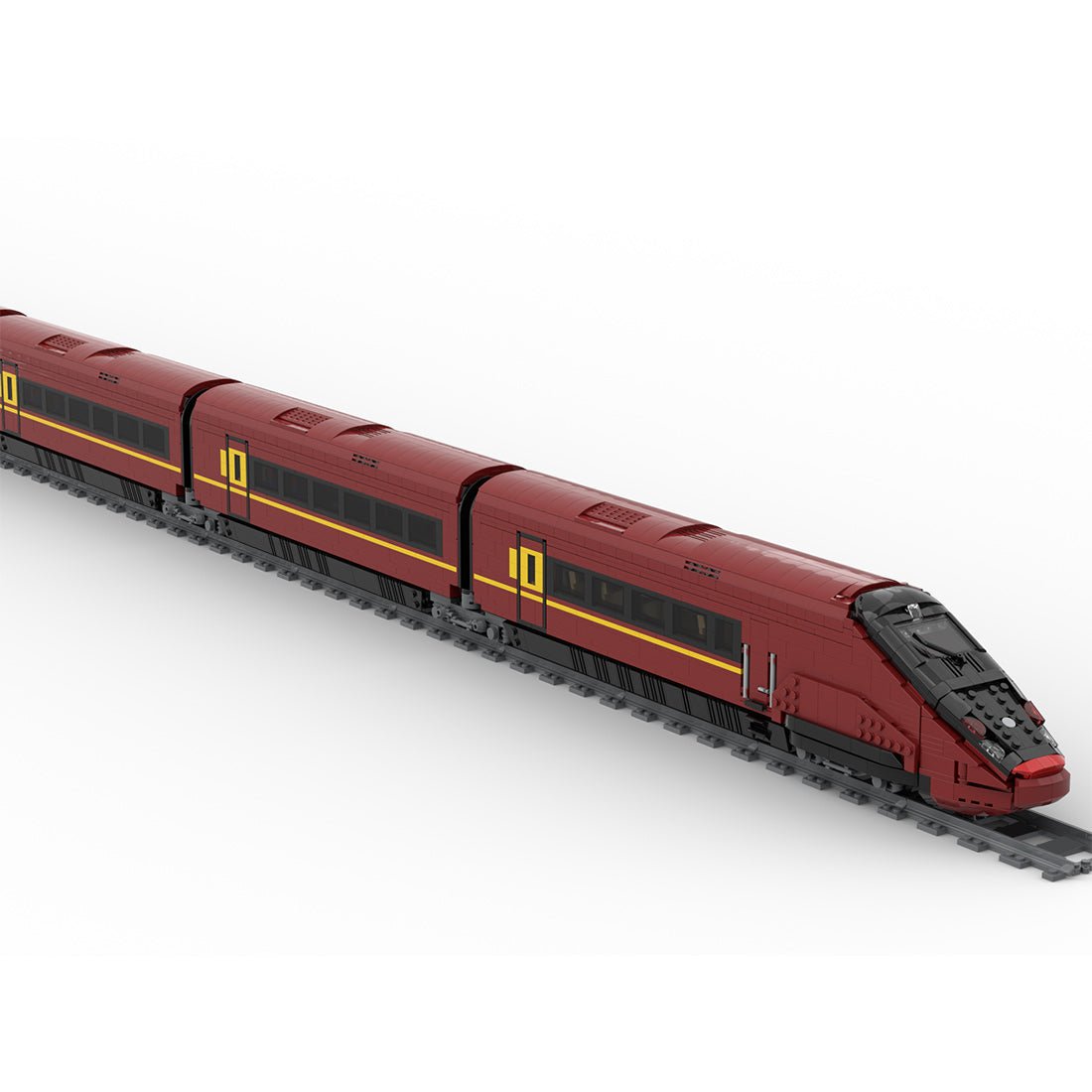 AGV - 575 Italo High Speed Train Klemmbausteine - LesDiy - Klemmbausteine