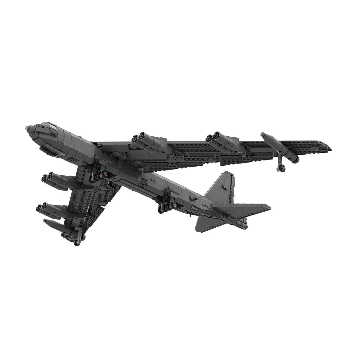 B - 52 Stratofortress Strategic Bomber Klemmbausteine - LesDiy - Klemmbausteine