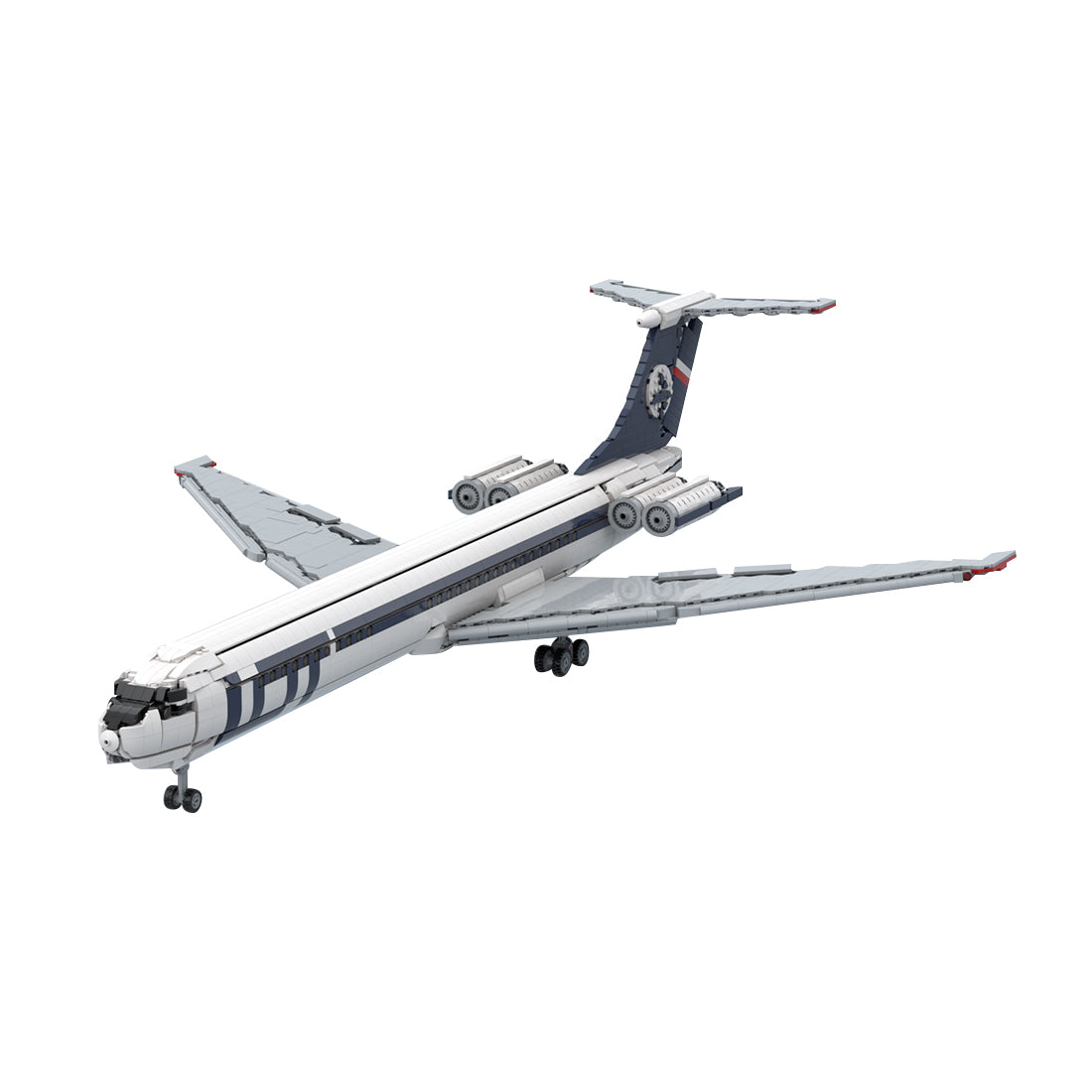 MOC-266001 IL-62 – LOT Polish Airlines Klemmbausteine