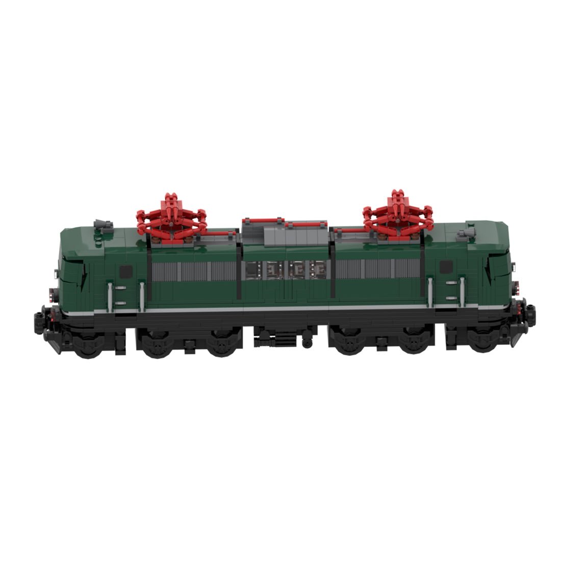 BR-151 Retro-Elektrolokomotive Klemmbausteine-LesDiy-Klemmbausteine