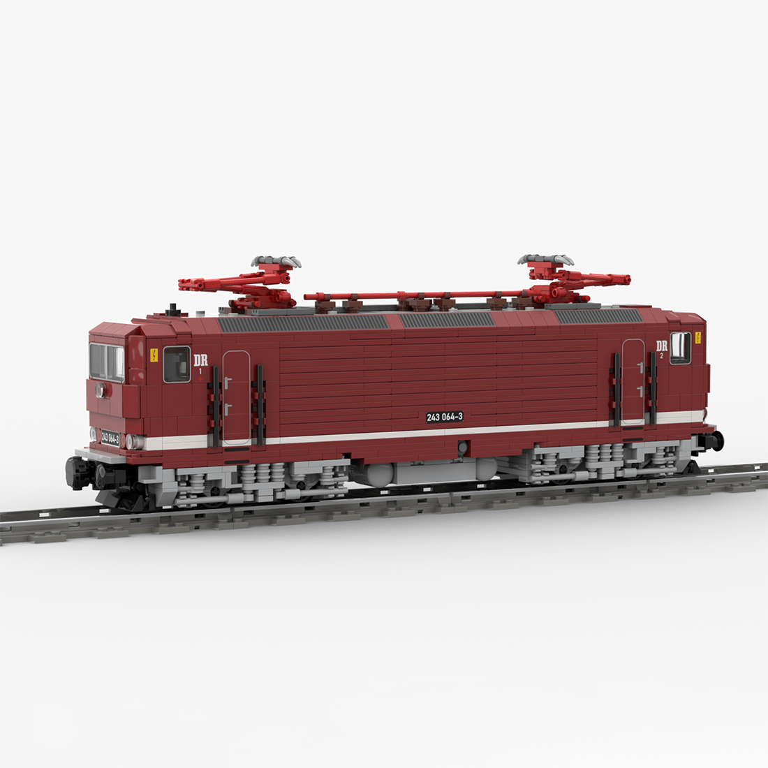 BR243 German Trian Klemmbausteine - LesDiy - Klemmbausteine