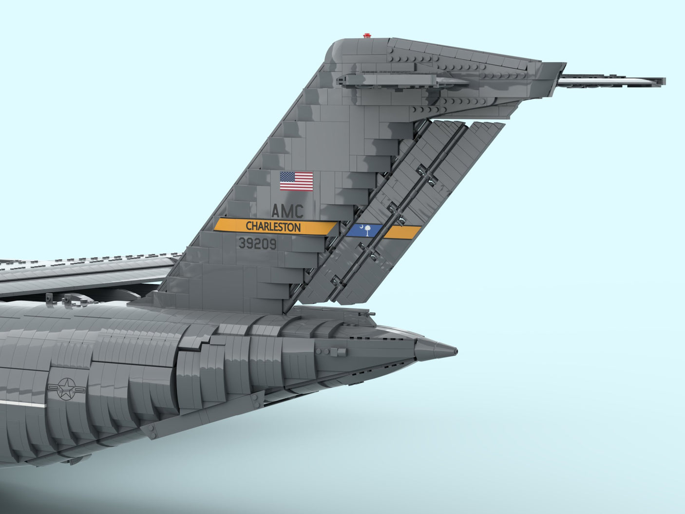 C - 17 Globemaster Transport Aircraft Military Klemmbausteine - LesDiy - Klemmbausteine
