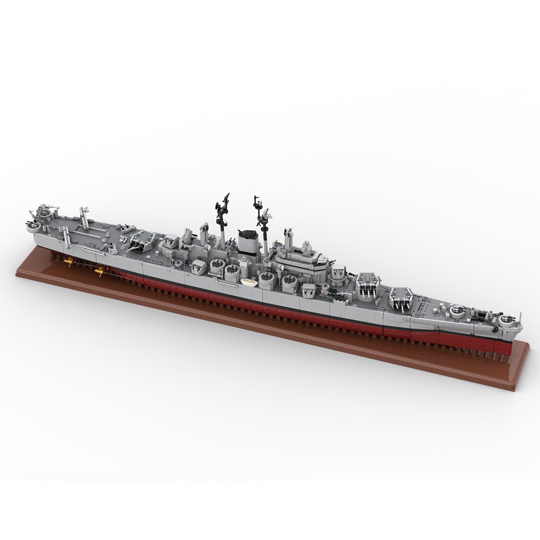 Des Moines class cruiser Klemmbausteine - LesDiy - Klemmbausteine