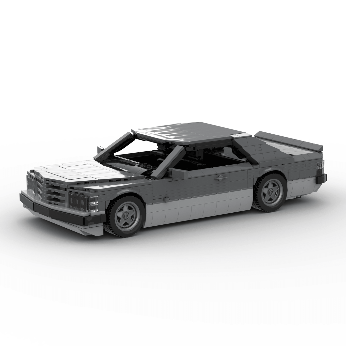 Deutsches Grand-Touring-Coupé der 1980er Jahre Klemmbausteine(GoBricks)-LesDiy-Klemmbausteine