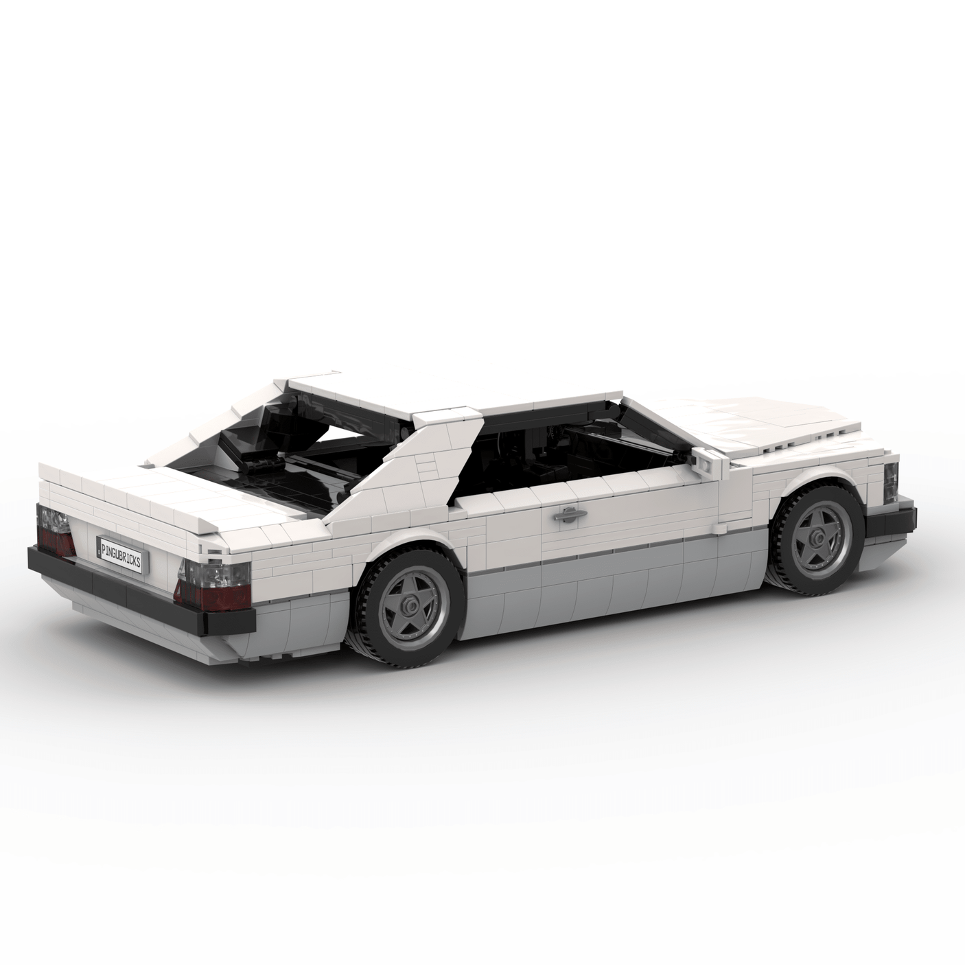 Deutsches Grand-Touring-Coupé der 1980er Jahre Klemmbausteine(GoBricks)-LesDiy-Klemmbausteine