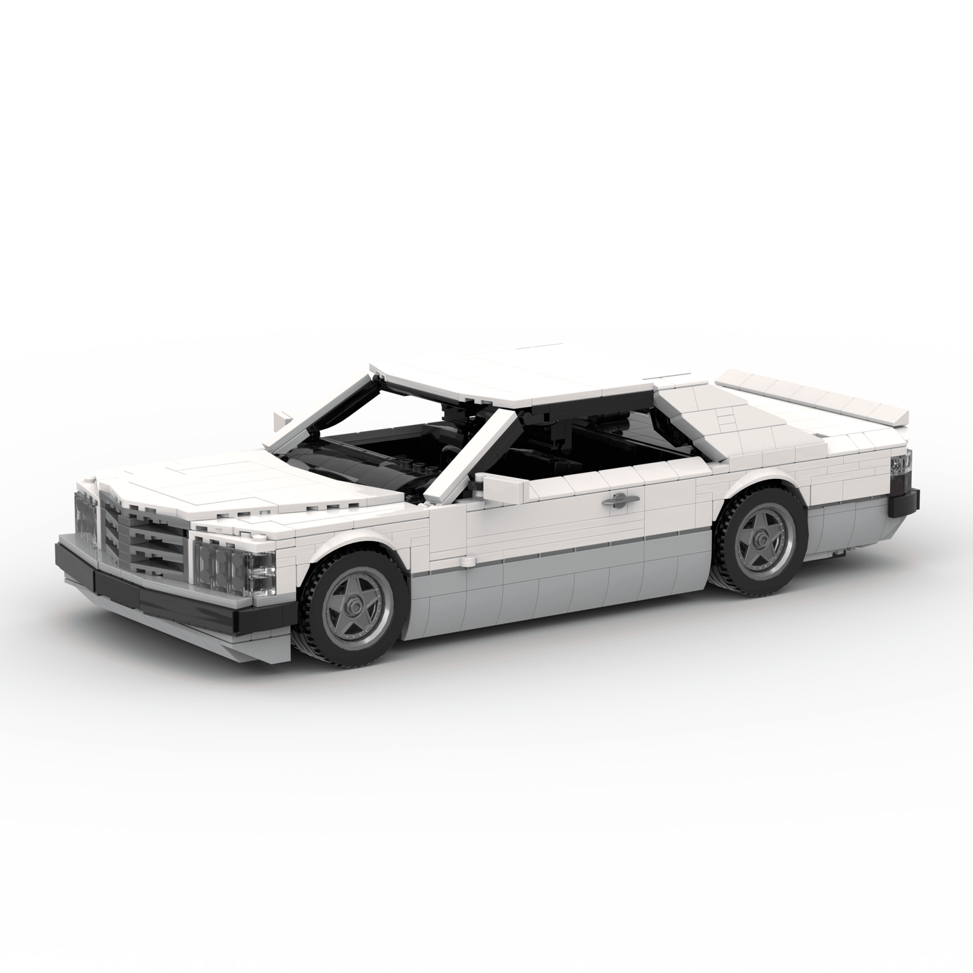 Deutsches Grand-Touring-Coupé der 1980er Jahre Klemmbausteine(GoBricks)-LesDiy-Klemmbausteine