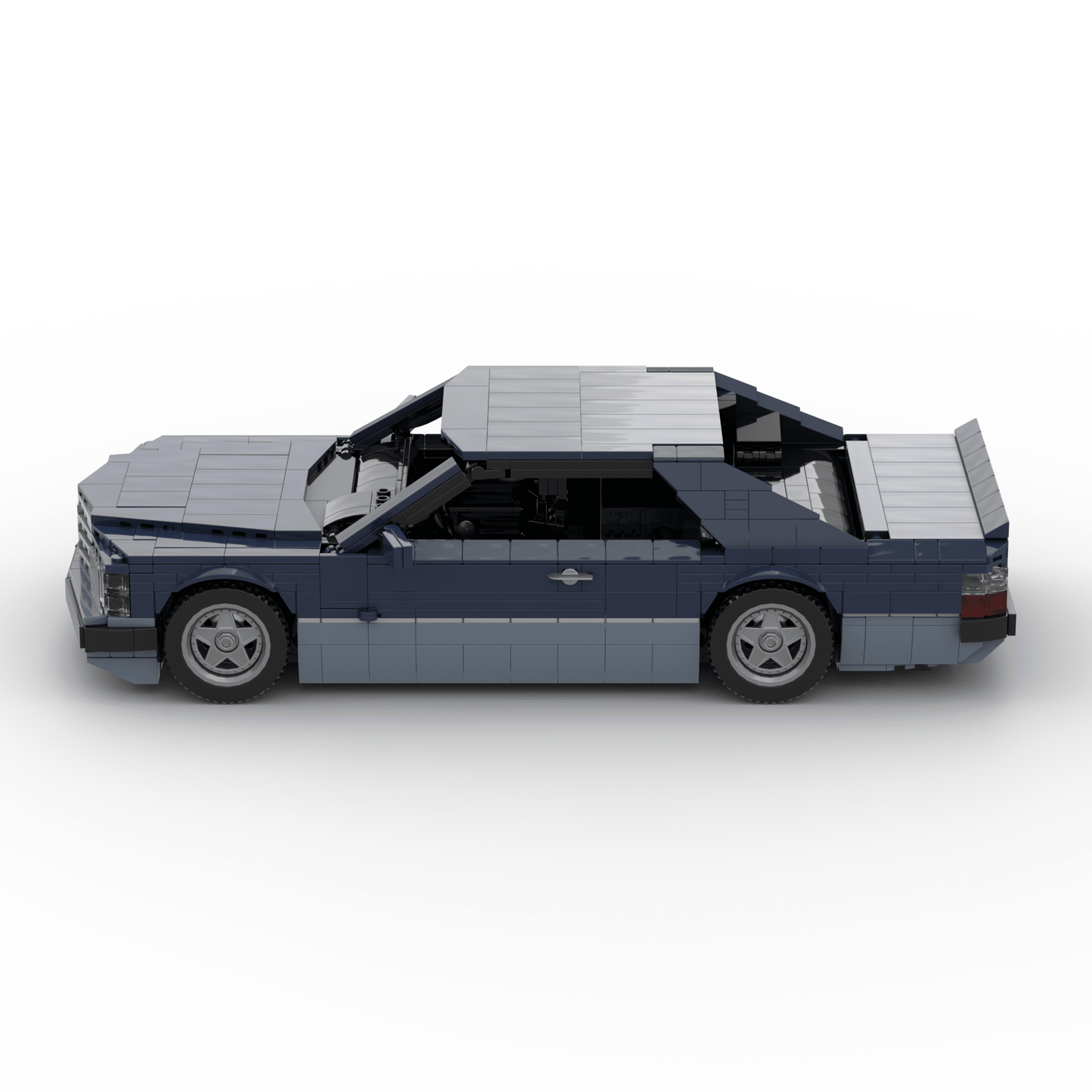 Deutsches Grand-Touring-Coupé der 1980er Jahre Klemmbausteine(GoBricks)-LesDiy-Klemmbausteine