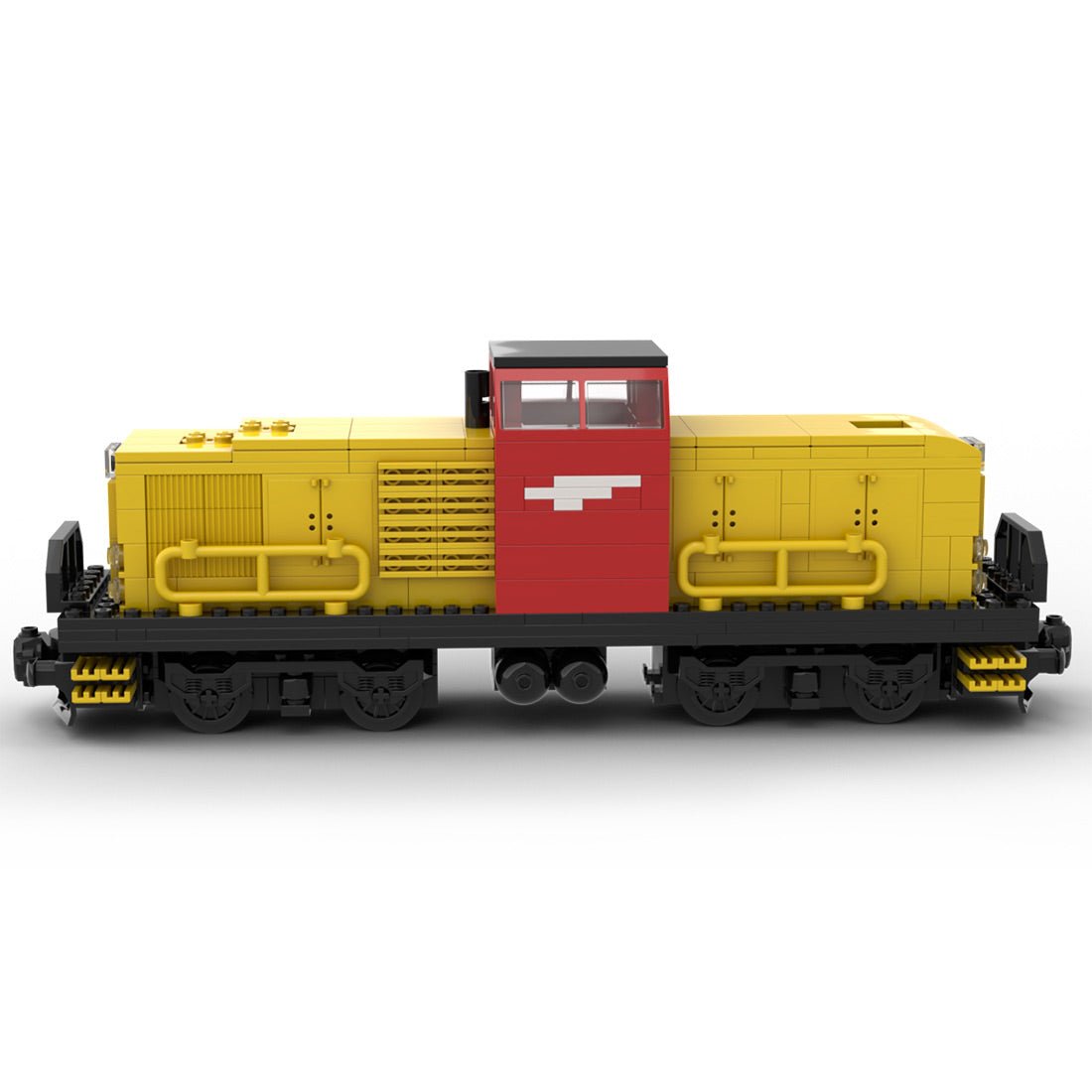 Diesellokomotive Kleembausteine - LesDiy - Klemmbausteine