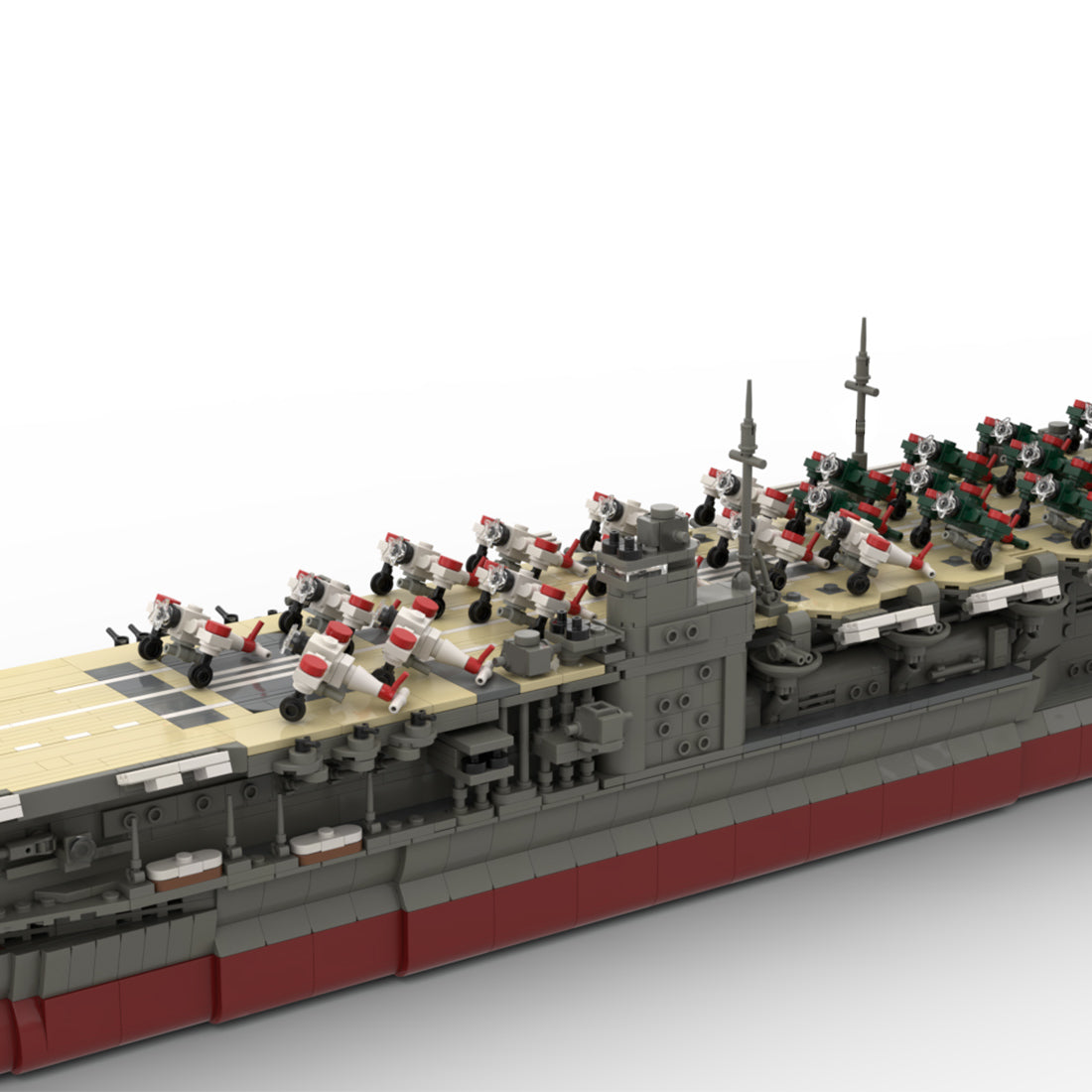 Flugzeugträger Akagi Klemmbausteine