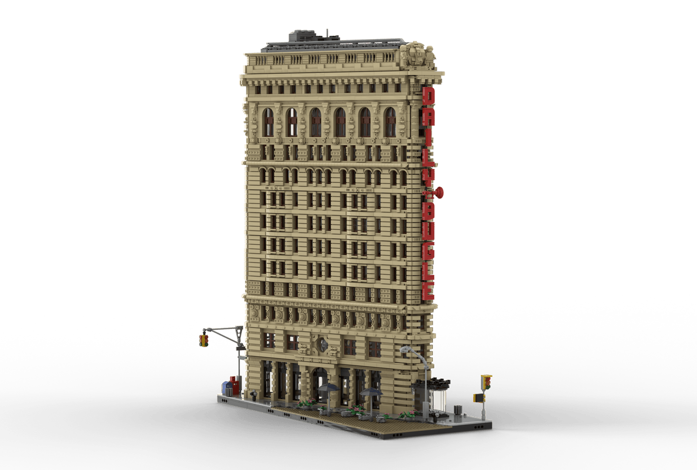 Flatiron Building Klemmbausteine - LesDiy - Klemmbausteine
