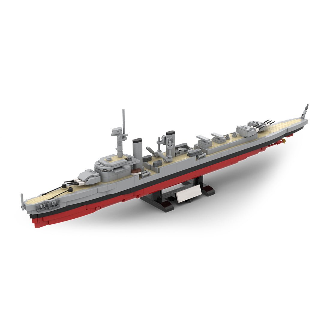 German 1930 Light Cruiser Köln - Scale 1:300 Klemmbausteine - LesDiyproduct_type##