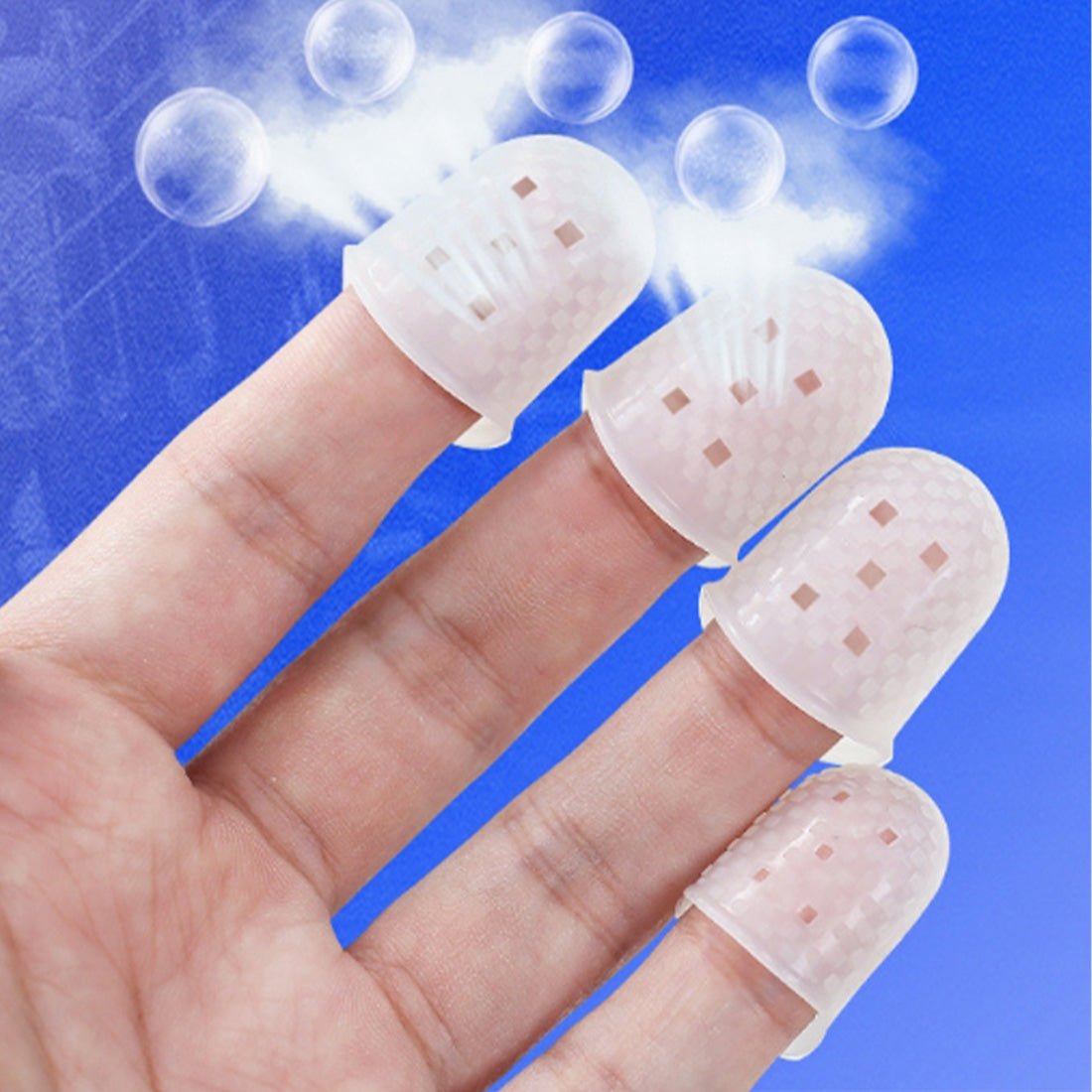 LesDiy Gummi - Fingerhülsen, 5er - Set - LesDiy -