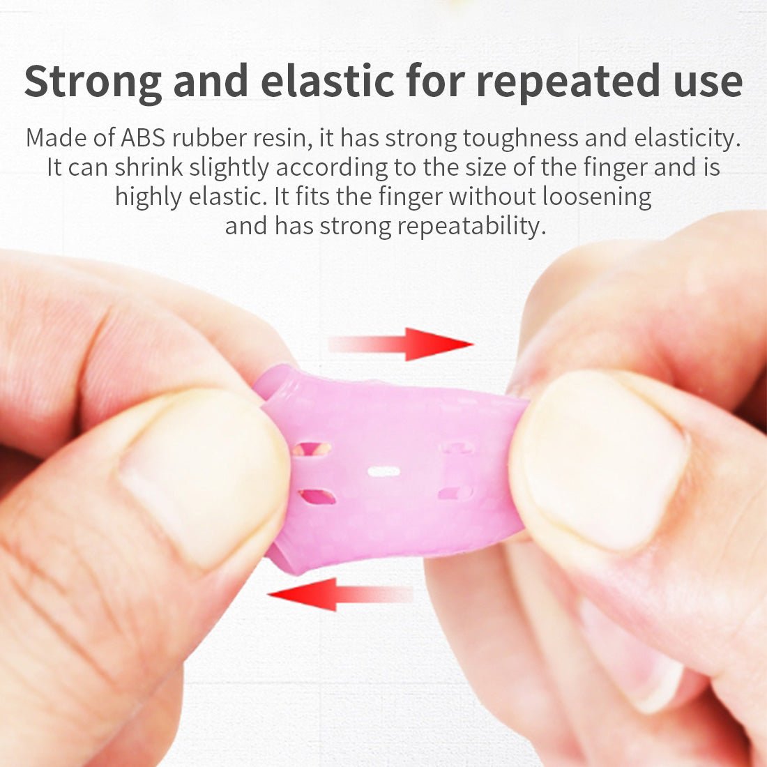 LesDiy Gummi - Fingerhülsen, 5er - Set - LesDiy -