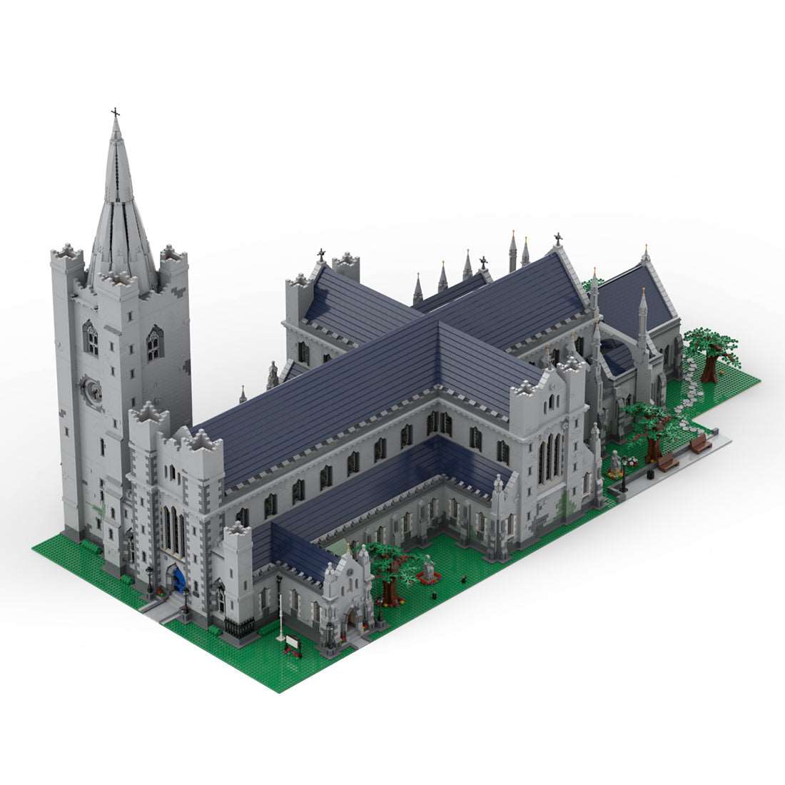 Ireland St. Patrick's Cathedral Klemmbausteine - LesDiy - Klemmbausteine