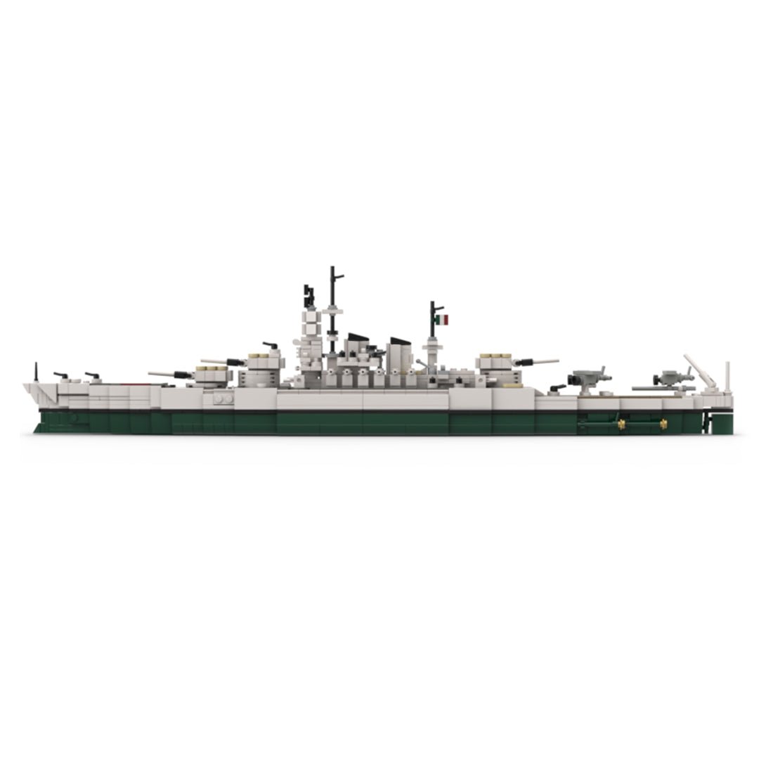 Italian battleship Impero Klemmbausteine - LesDiy - Klemmbausteine