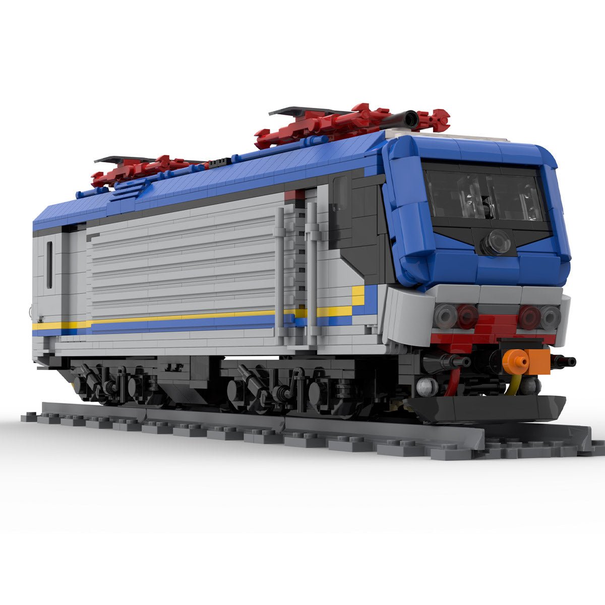 Italy Class Commuter Locomotive Klemmbausteine - LesDiy - Klemmbausteine