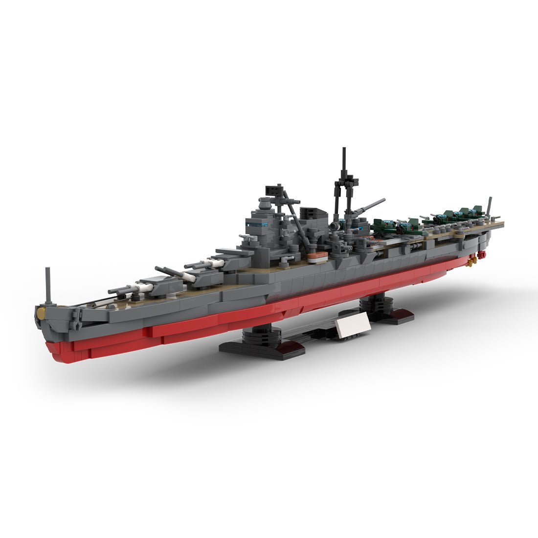 Japanischer schwerer Mogami - Kreuzer klemmbausteine - LesDiy - Klemmbausteine