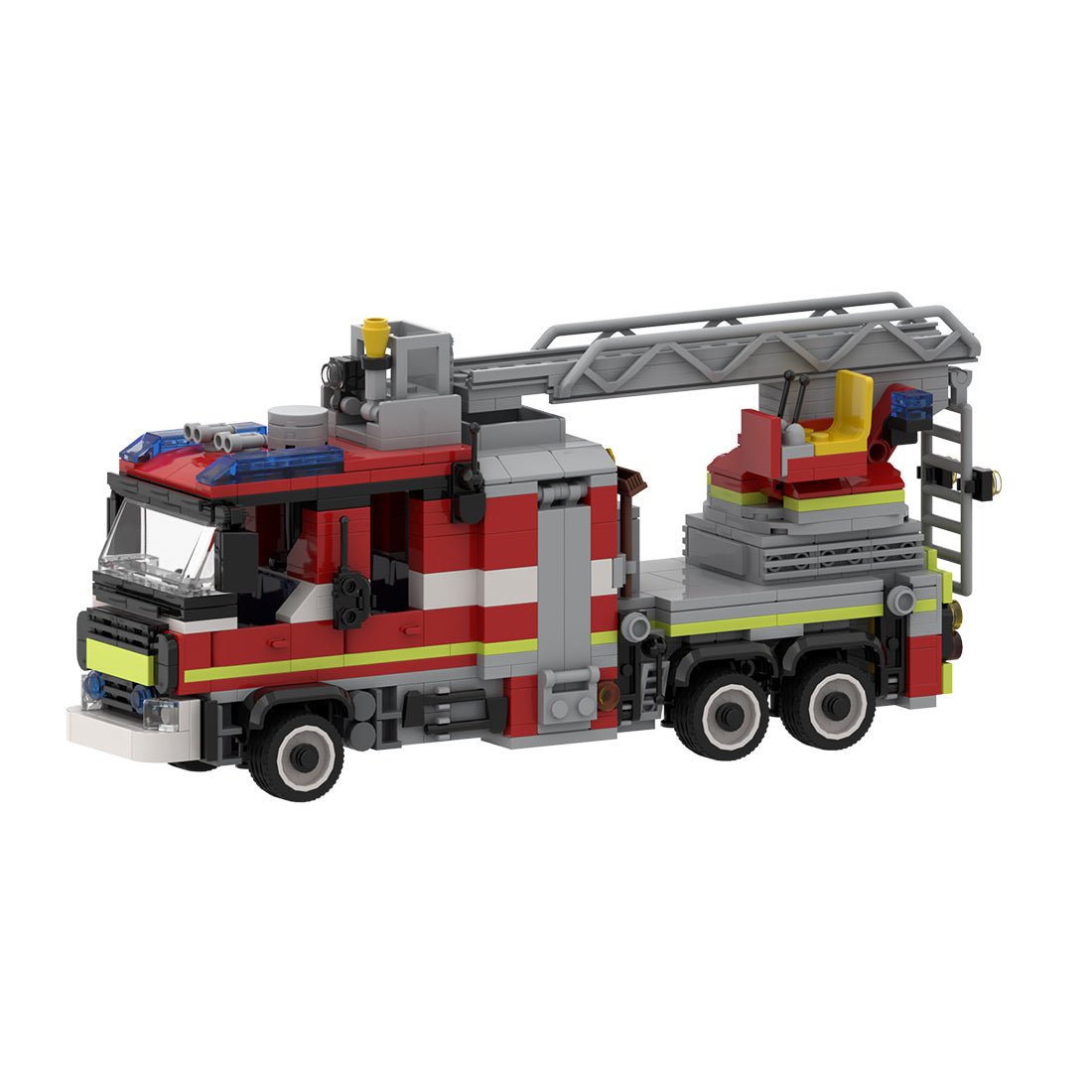 Ladder Fire Truck Klemmbausteine - LesDiy - Klemmbausteine