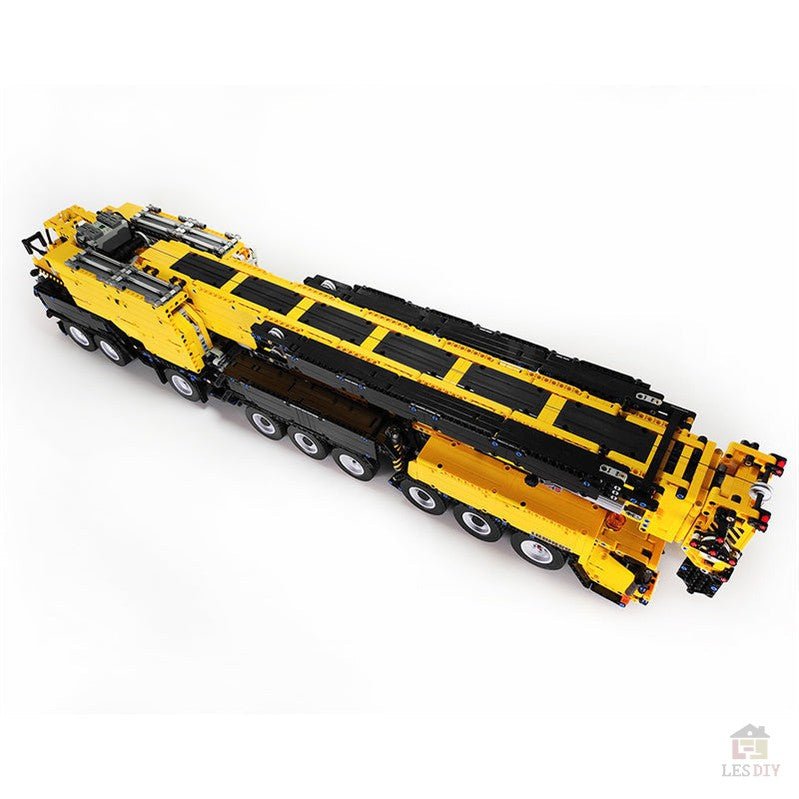 Liebherr LTM1750 Kran V3.0 mit 12 Motoren Klemmbausteine - LesDiy - Klemmbausteine