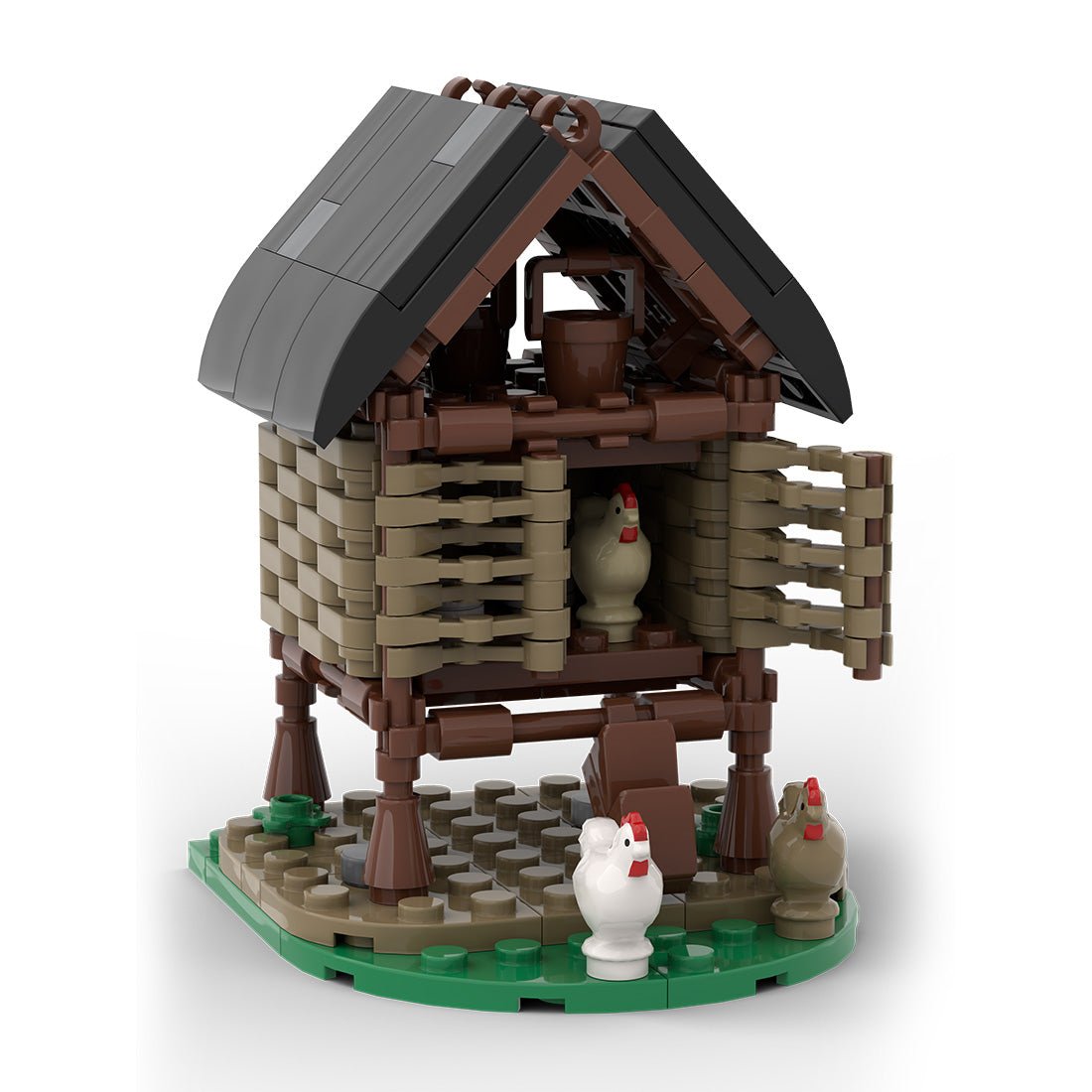 Medieval DIY Animals Ranch Klemmbausteine - LesDiy - Klemmbausteine
