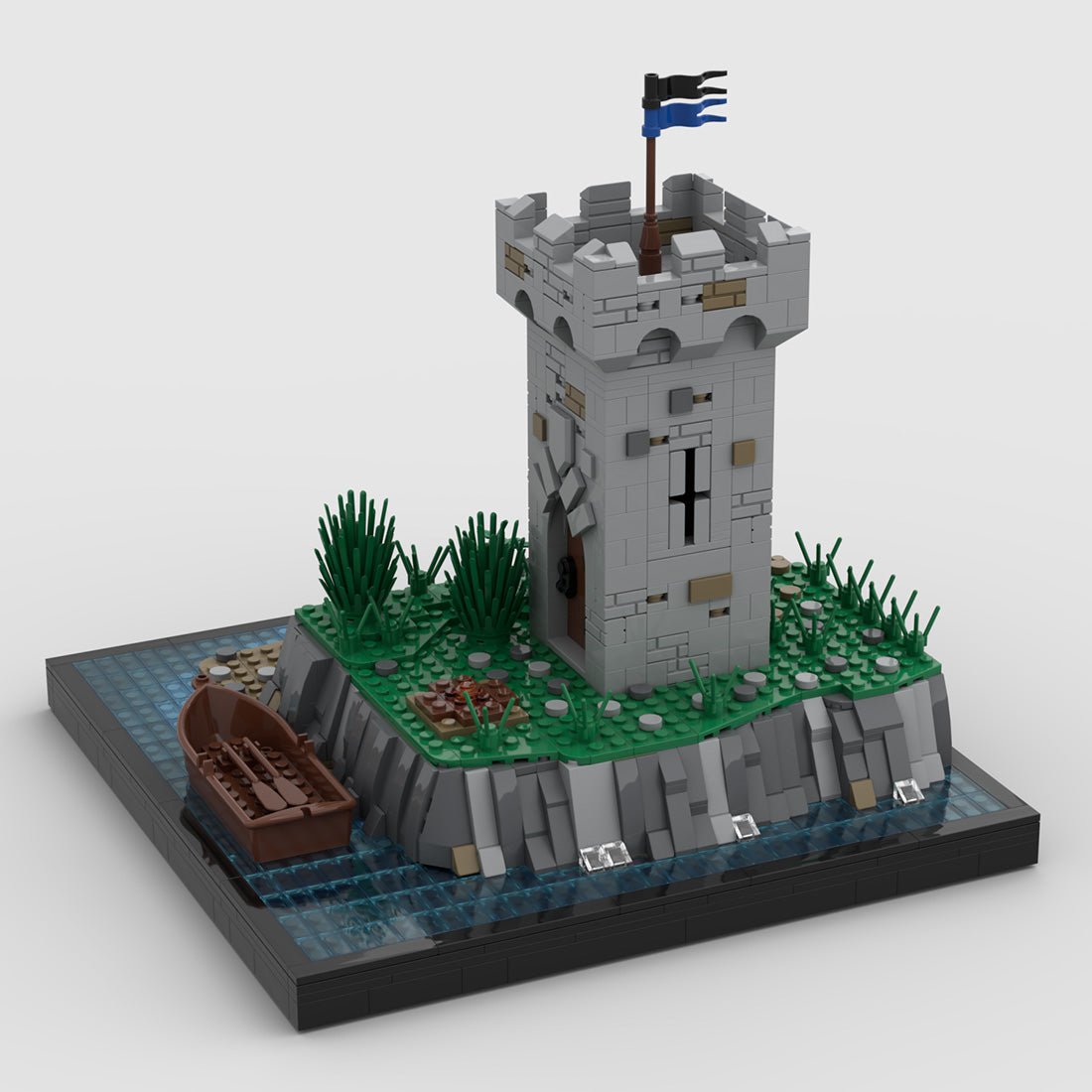 Medieval Pirate Tower Klemmbausteine - LesDiy - Klemmbausteine