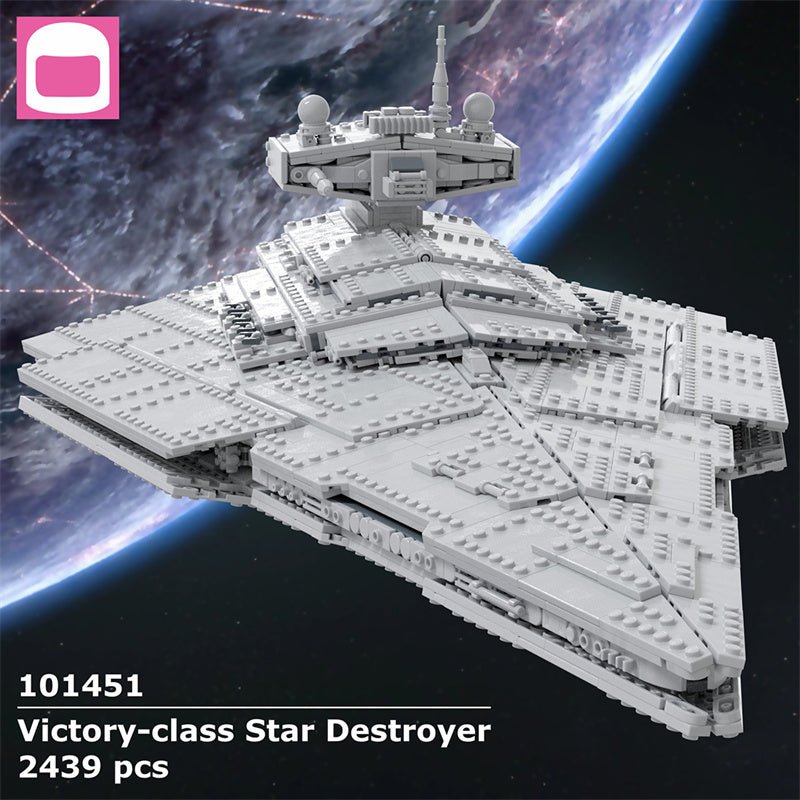 MOC - 101451 Victory - Klasse Sternenzerstörer Klemmbausteine - LesDiy - Klemmbausteine