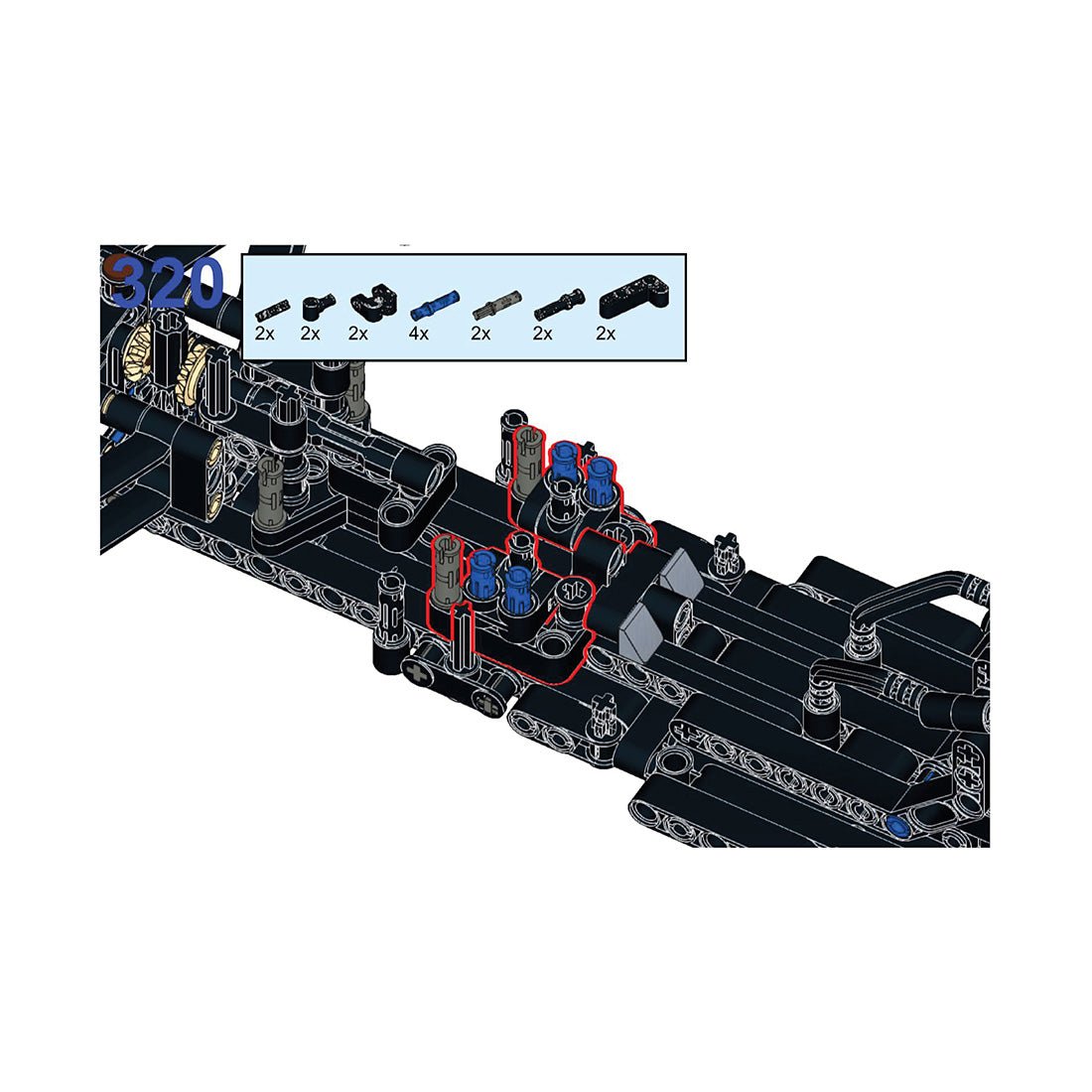 MOC - 104269 Red Bull F1 RB18 1:8 Scale Klemmbausteine - LesDiy - Klemmbausteine