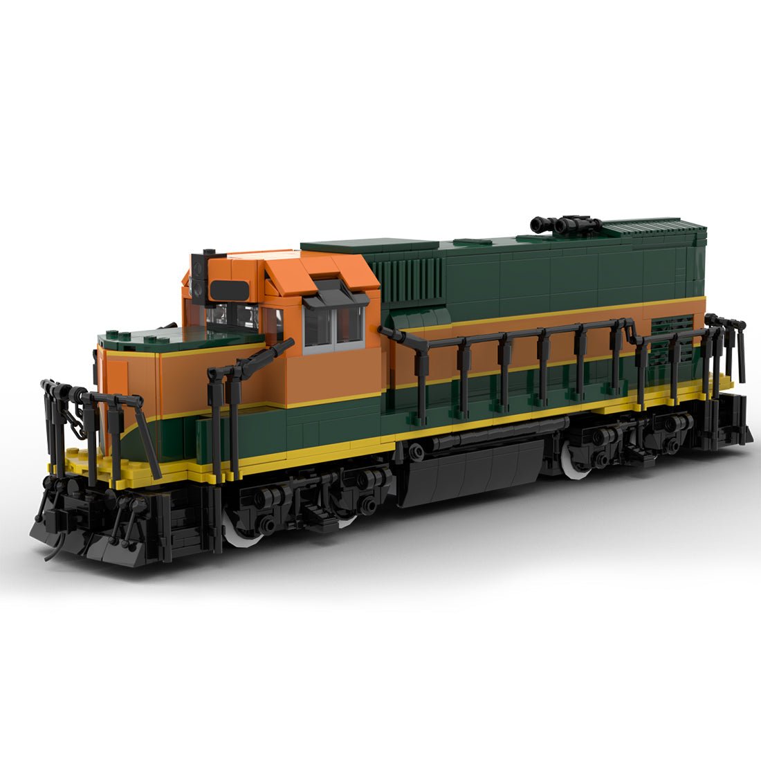 MOC - 104695 GP15 Retro - Zug - LesDiy - Klemmbausteine