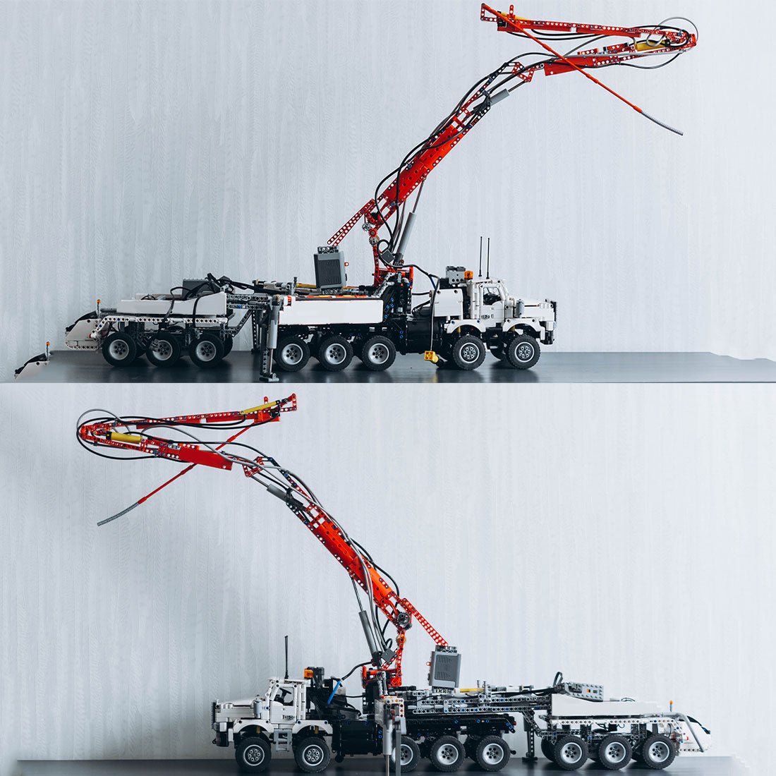 MOC - 105070 Kenworth C500B + Putzmeister M70 Klemmbausteine - LesDiy - Klemmbausteine