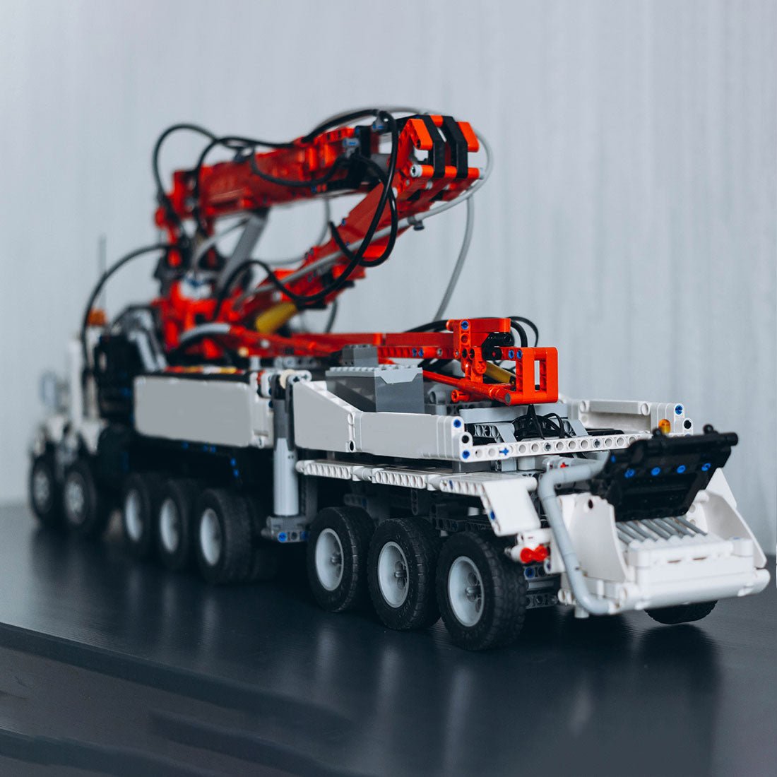 MOC - 105070 Kenworth C500B + Putzmeister M70 Klemmbausteine - LesDiy - Klemmbausteine