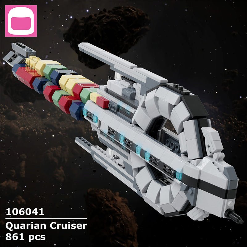 MOC - 106041 Quarian Kreuzer - LesDiy - Klemmbausteine