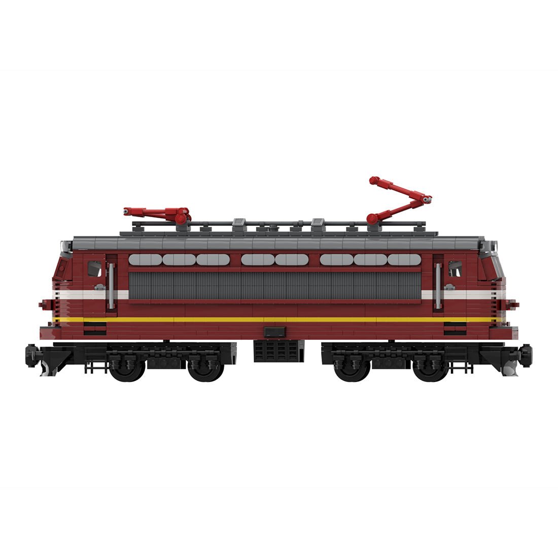 MOC - 107384 BDZ Class 44 (Skoda 68E) (8w) Klemmbausteine - LesDiy - Klemmbausteine